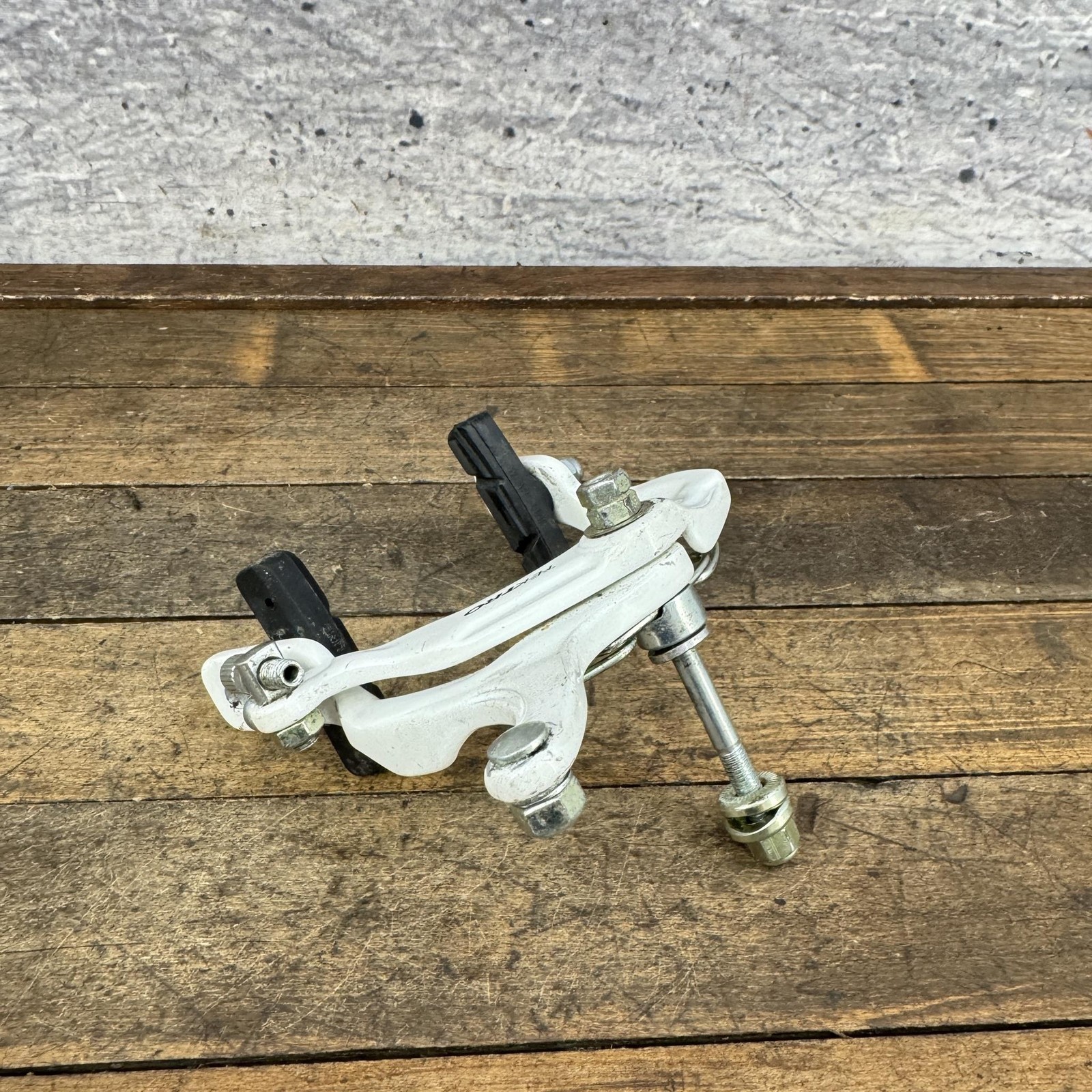 Tektro 984A BMX Brake Caliper FRONT White Side Pull 205g Aluminum BMX Bike