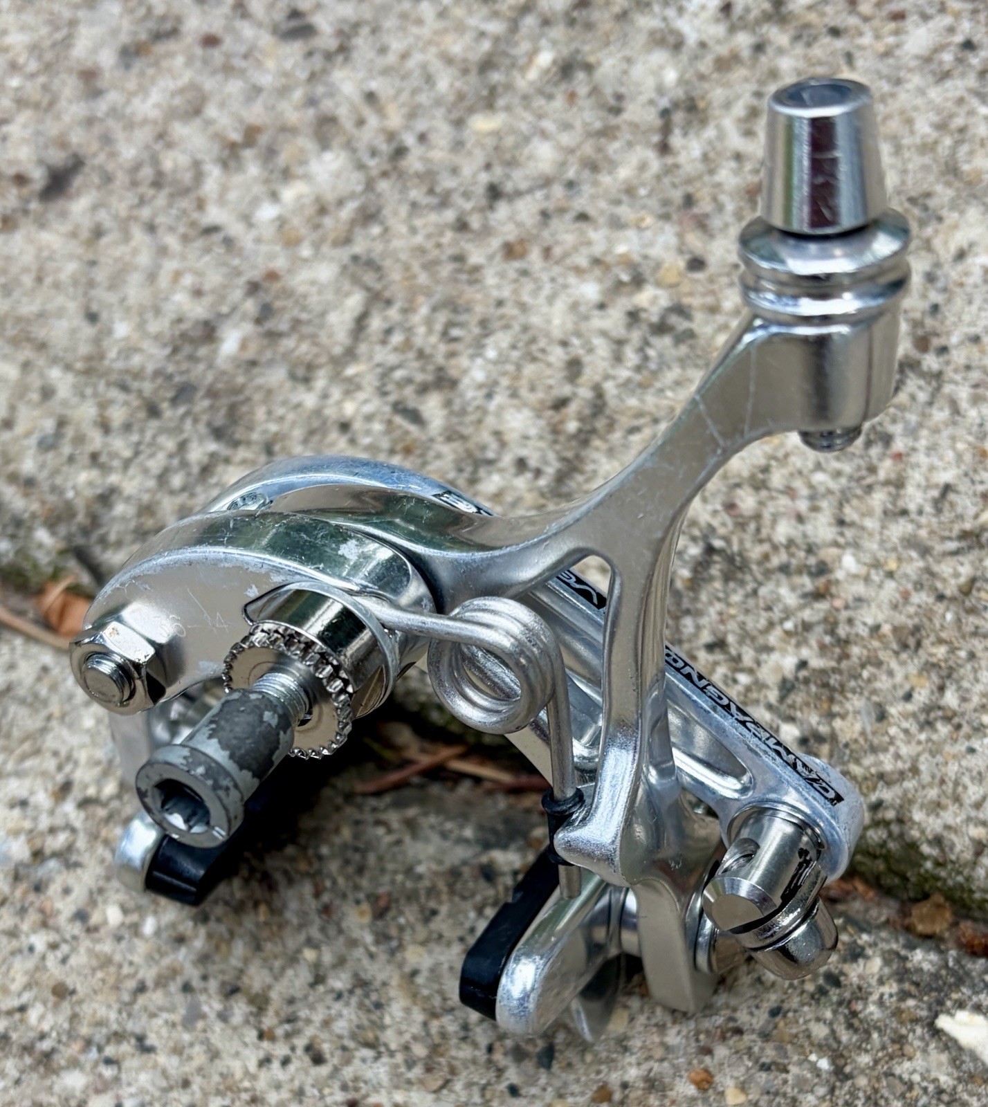 Campagnolo Veloce Brake Caliper Rear Dual Pivot Sidepull Bike Recessed Skeleton