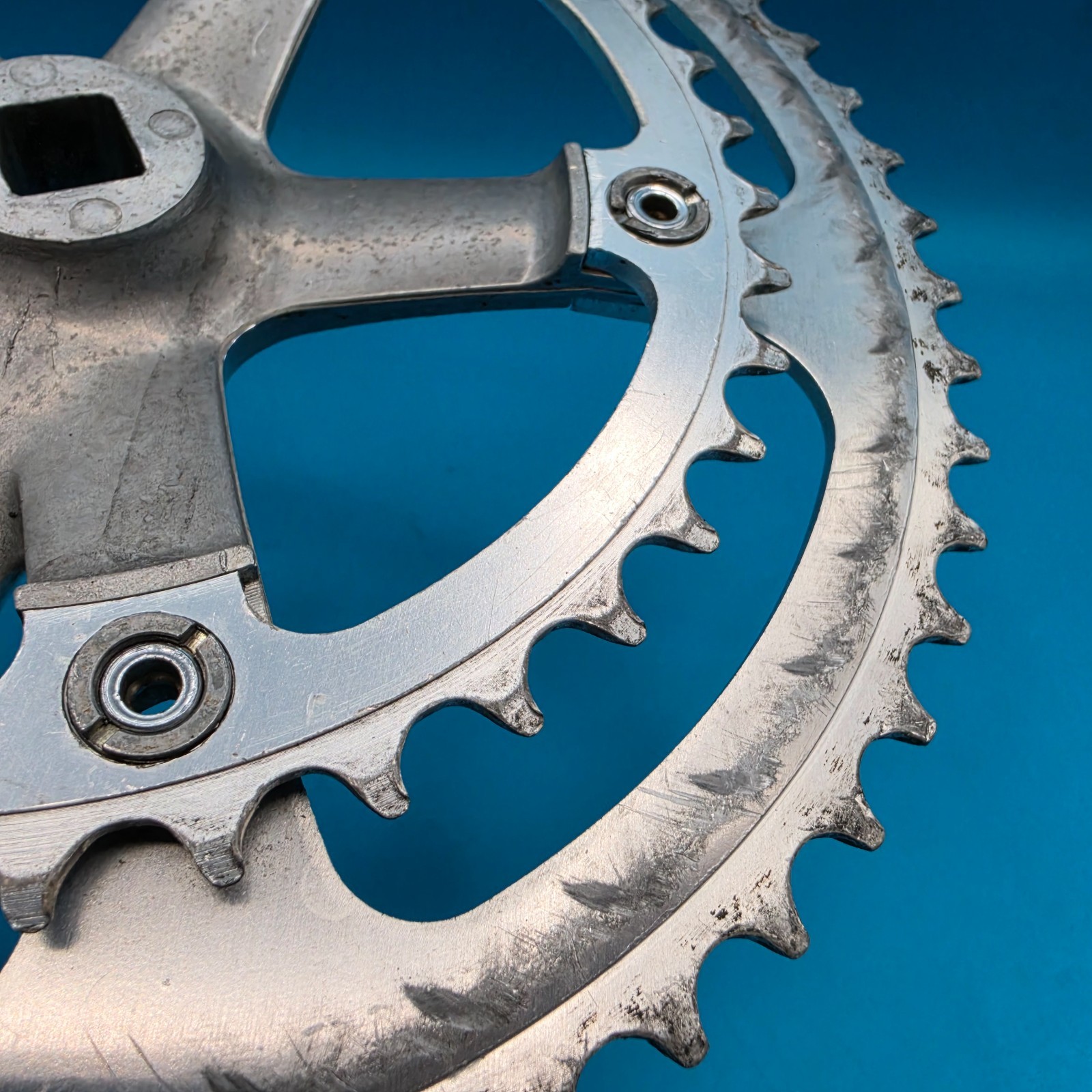Shimano RX100 FC-A550 Double Square Taper Crankset 170mm 52/40t 130 BCD g6