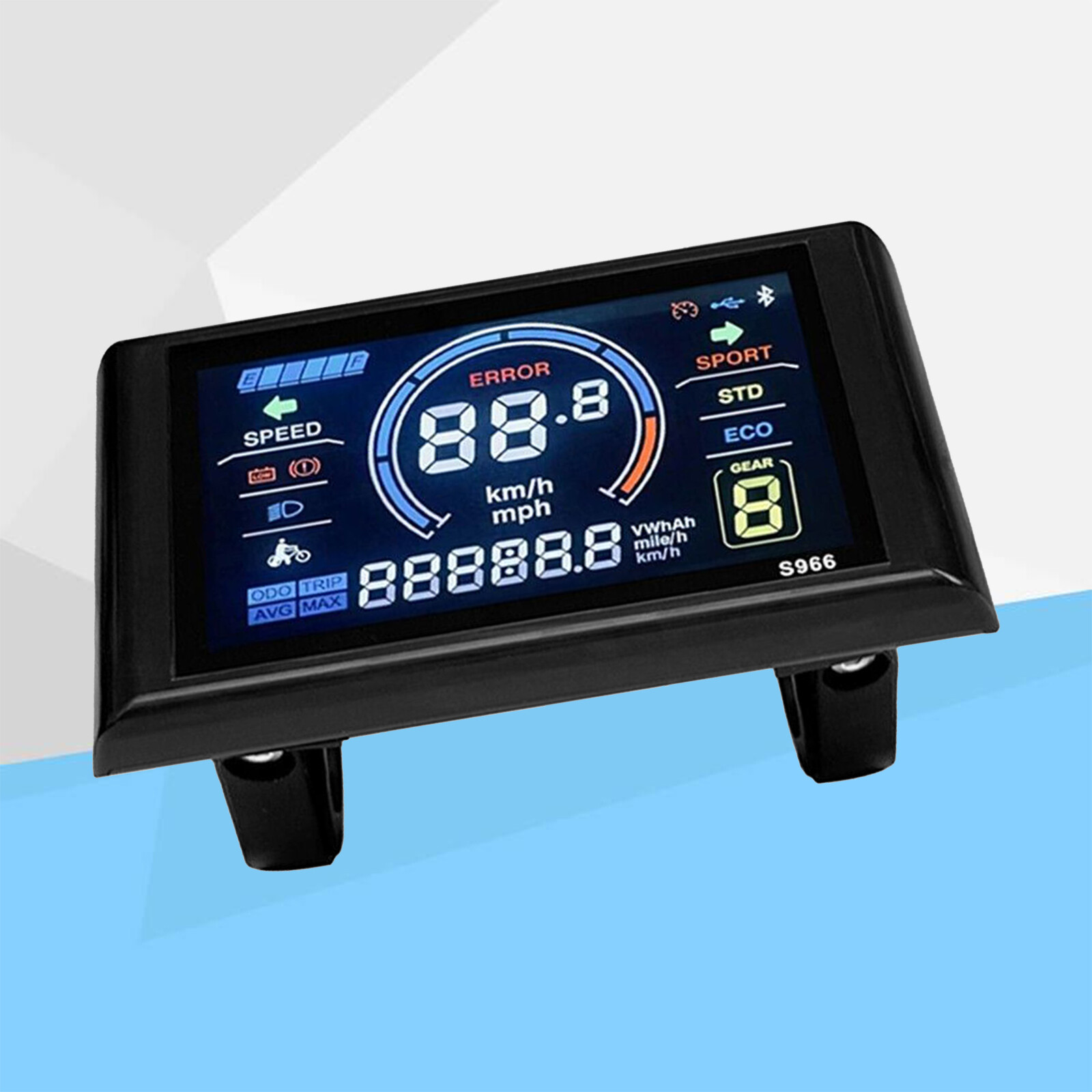 E-bike 24-72V Electric LCD-S966 Control Panel Agreement No.2 Colorful Display