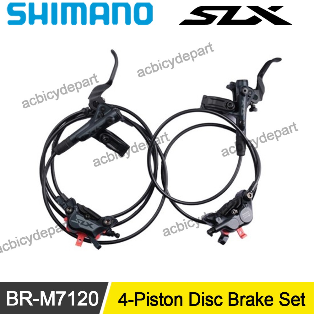 SHIMANO SLX BR-M7120 BL-M7100 4-Piston Hydraulic Disc Brake Set For MTB Bike