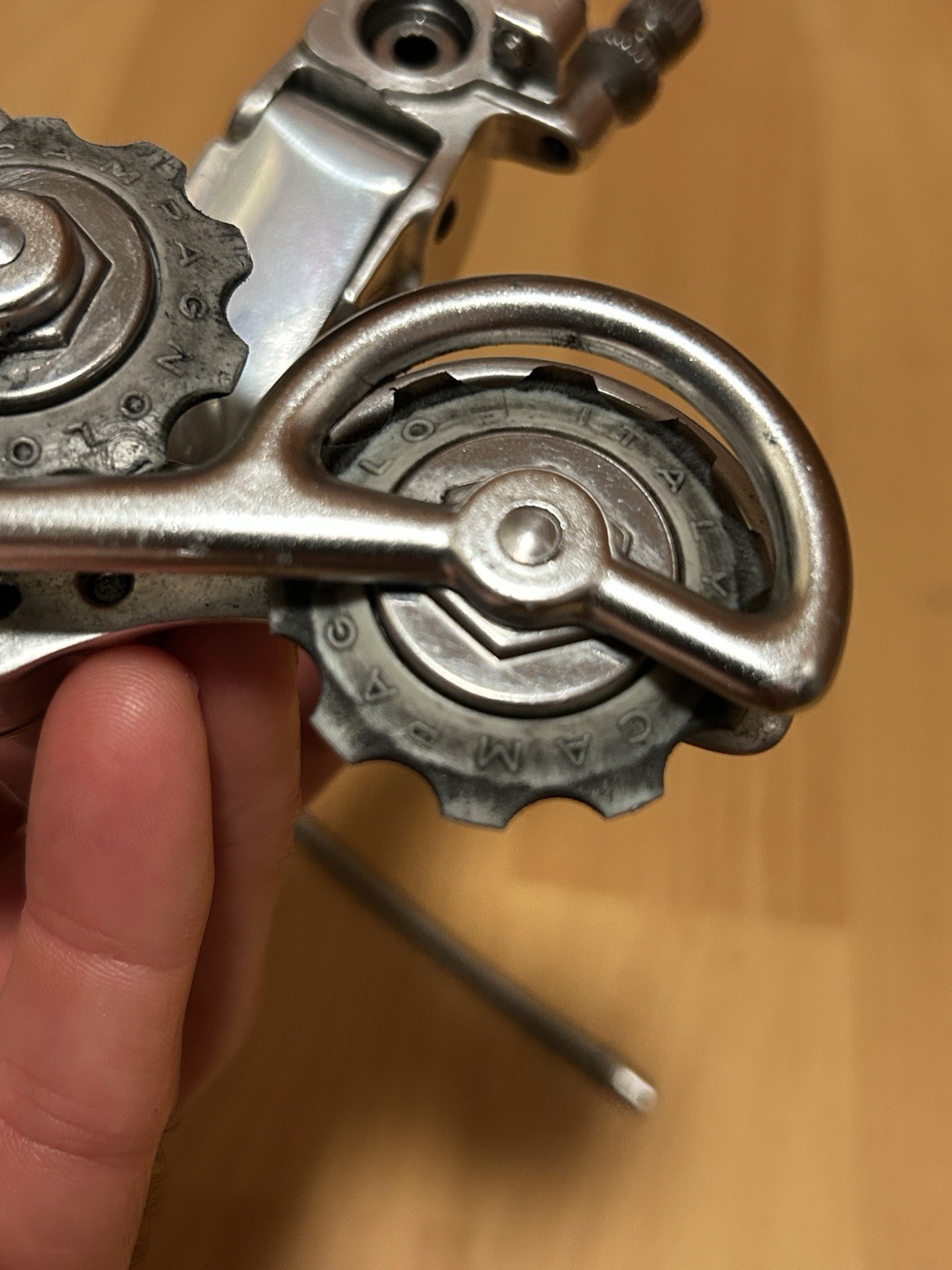 Vintage Campagnolo Record A010 C-Record 2nd Gen Rear Derailleur Syncro 8 Spd