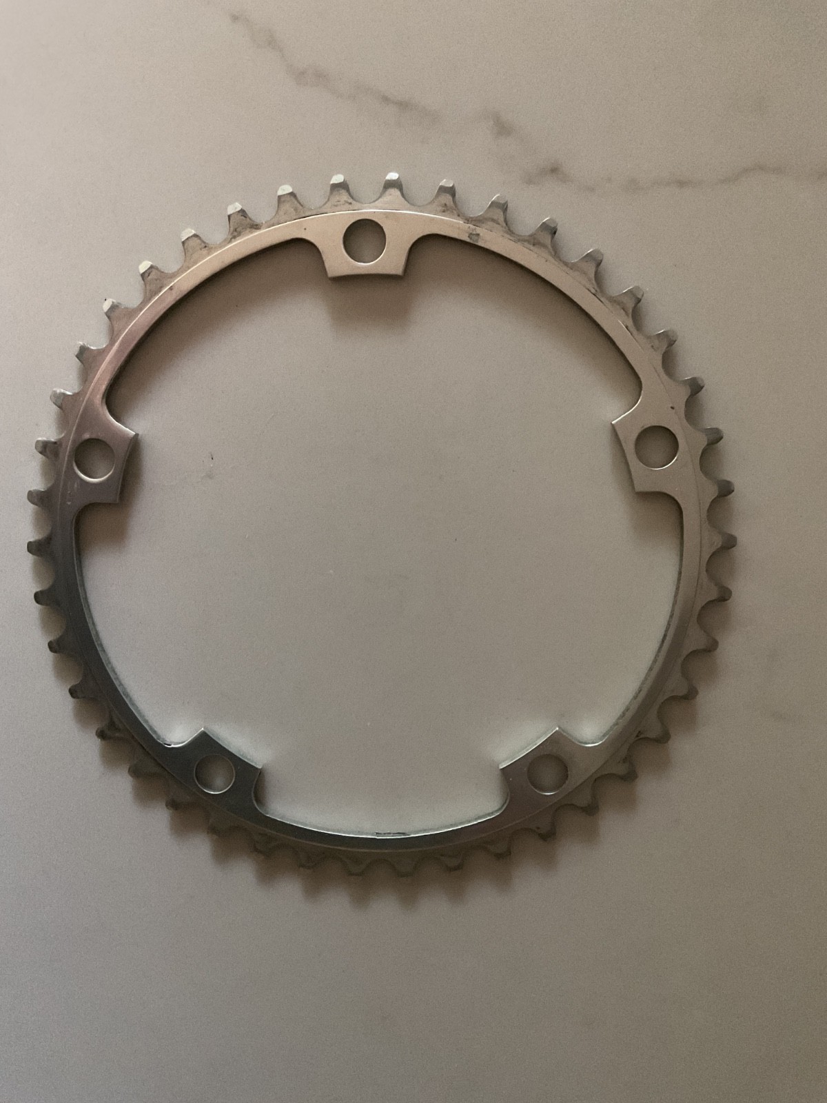 Campagnolo Super Record 42 Tooth Chainring 1980s 144 BCD 1/2 x 3/32