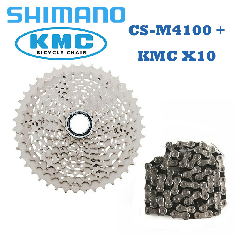 Shimano DEORE CS M4100 Cassette 10 Speed MTB Bike Cassette KMC 10 speed ChainMTB