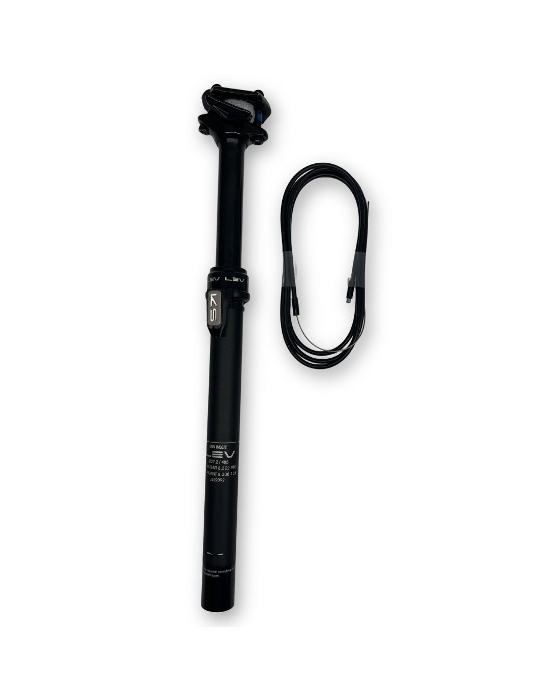 KS Dropper Seatpost 27.2 100mm 405mm No Remote Black