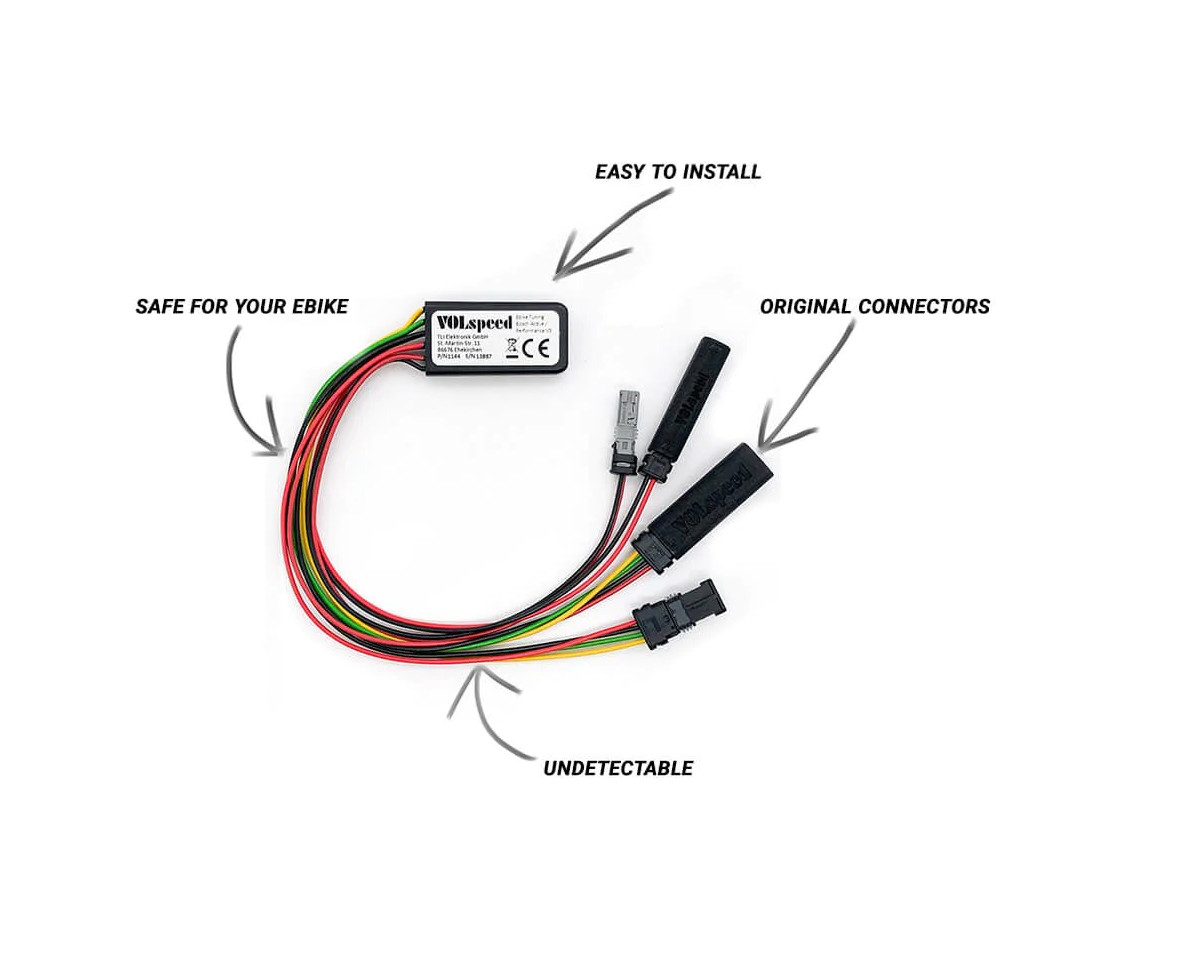 VOLspeed for Bosch Motor V4 Tuning Kit eBikes 2014-2023 free UK shipping