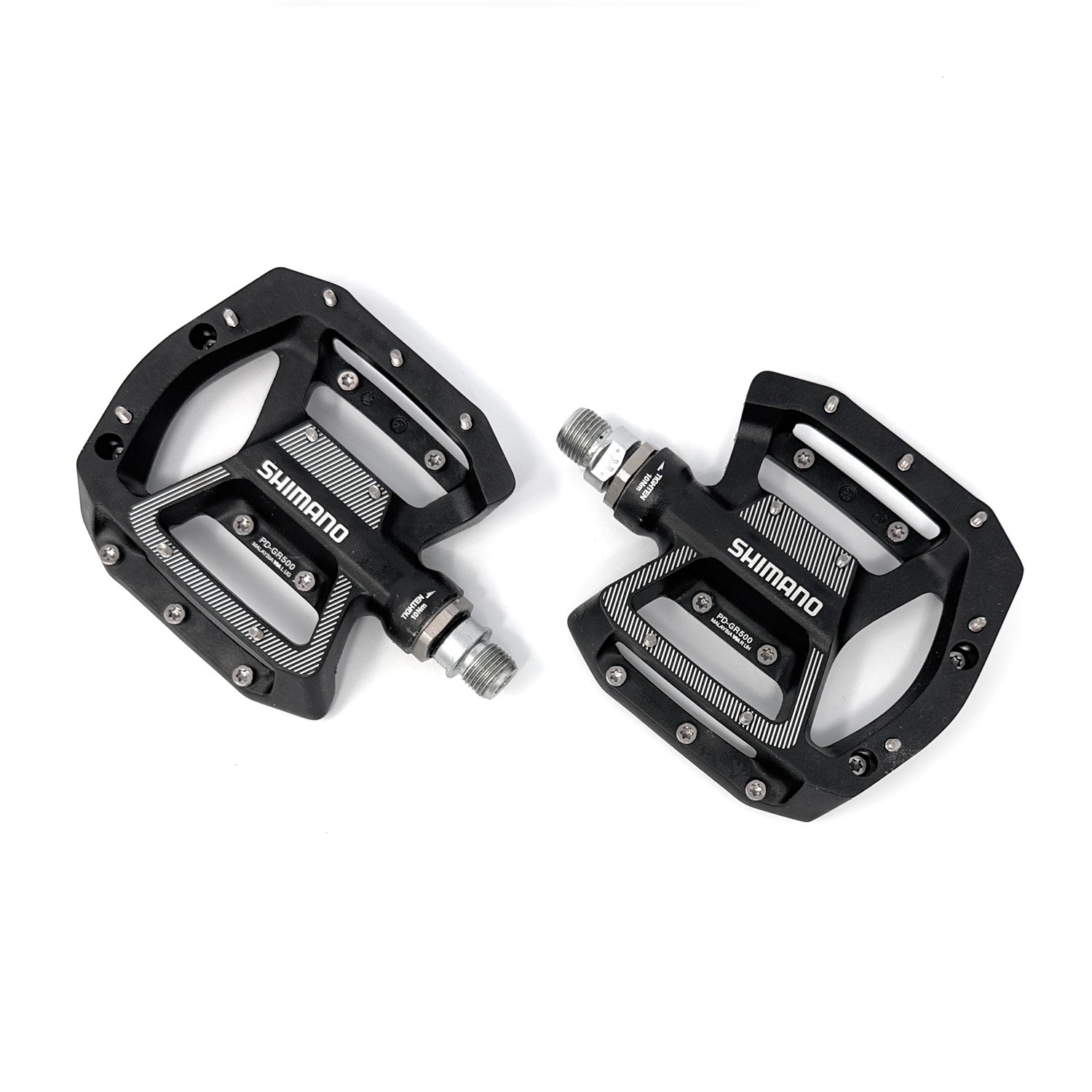 Shimano PD-GR500 Flat Platform Pedals Mountain Bike Off-Road Black New In Box