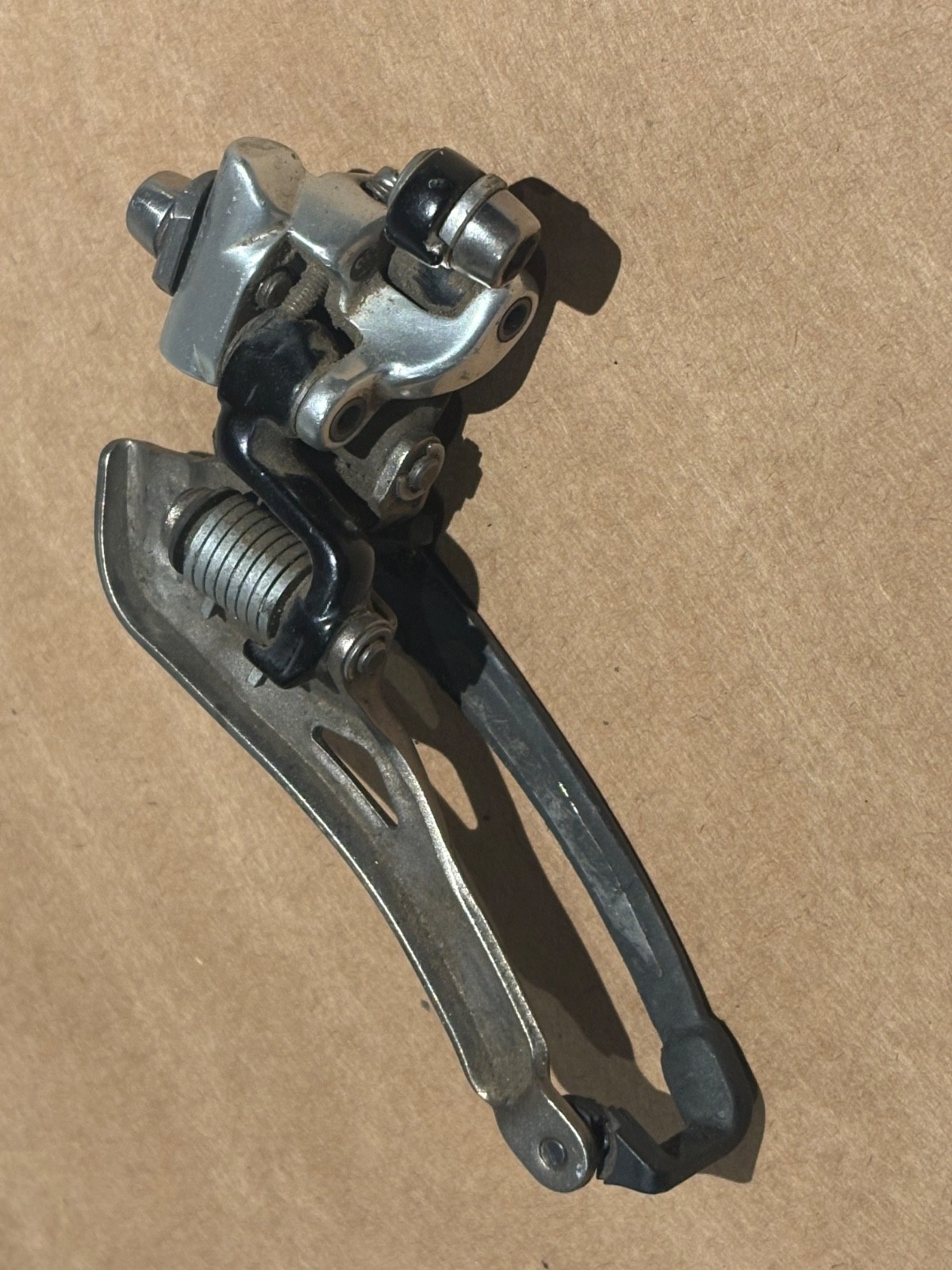 Campagnolo Record 10 speed QS front derailleur 2×10 tab mount FREE SHIP