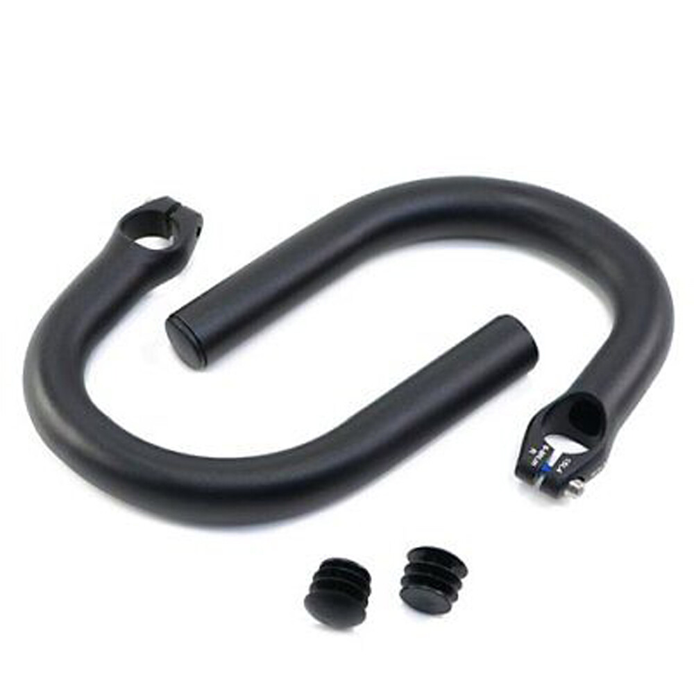 TMARS SD-218R 22.2mm Alloy Drop Bar End , Black