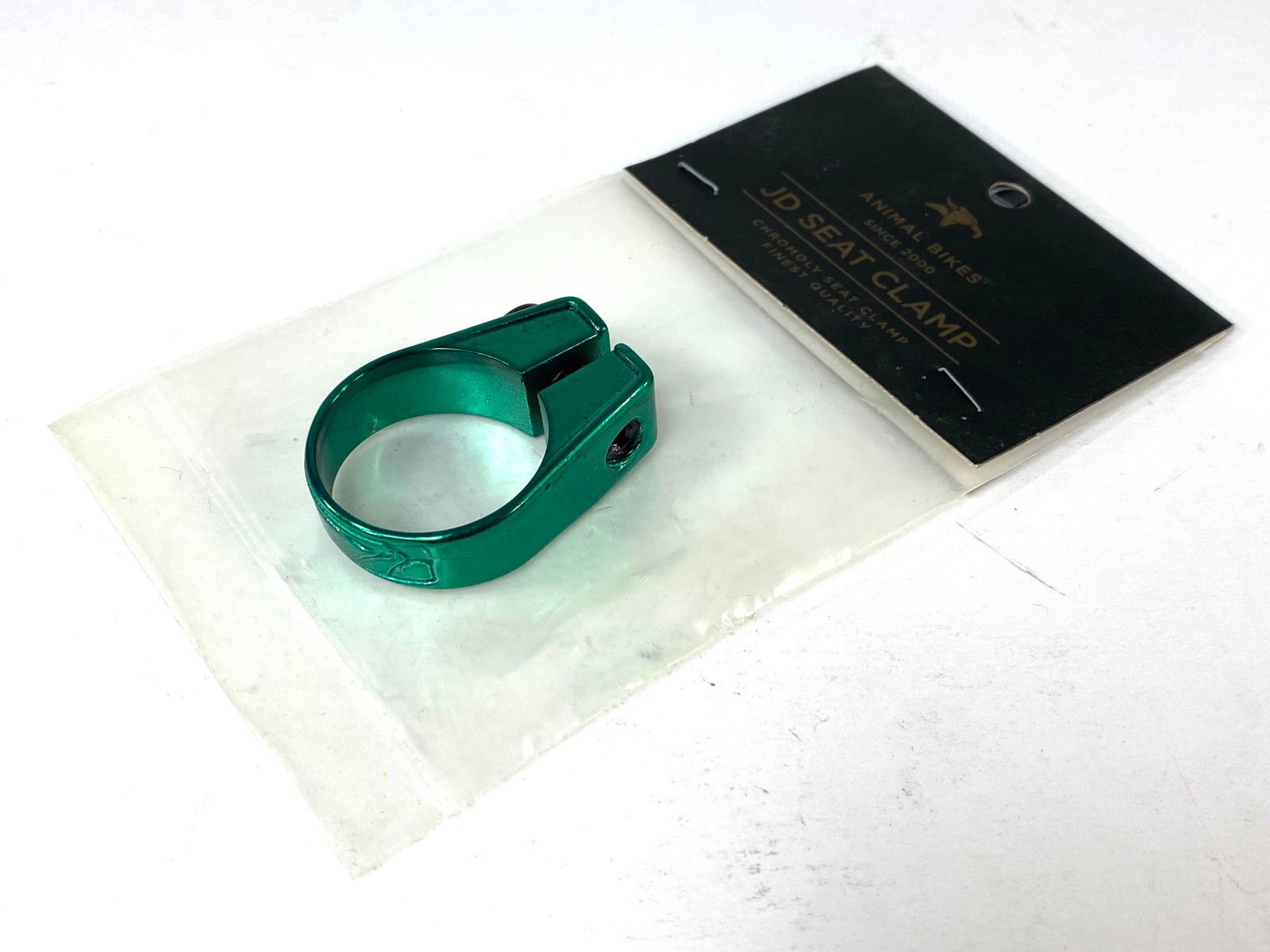 Animal JD BMX Seat Clamp – Custom Teal 28.6mm