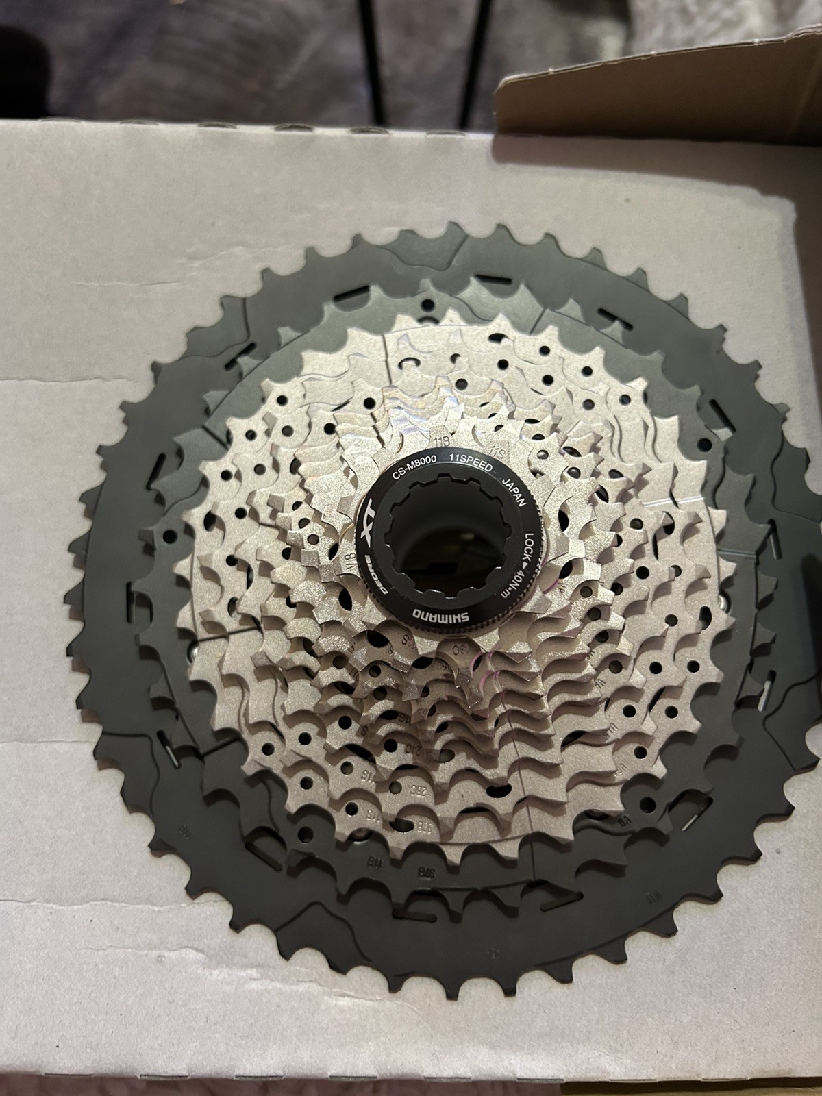 NEW Shimano Deore XT CS-M8000 Cassette 11 Speed 11-46T