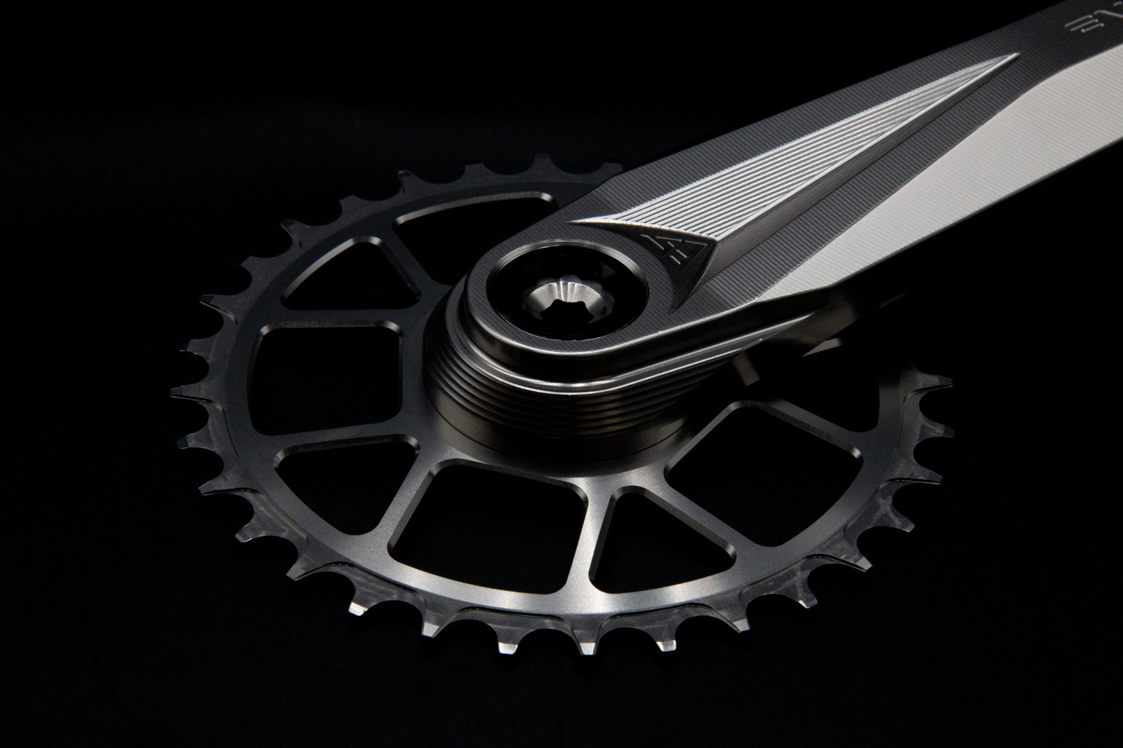 Mtb Crankset Hollow Integrated Crank 160mm 165mm 170mm Narrow Wide 32/34/36/38T