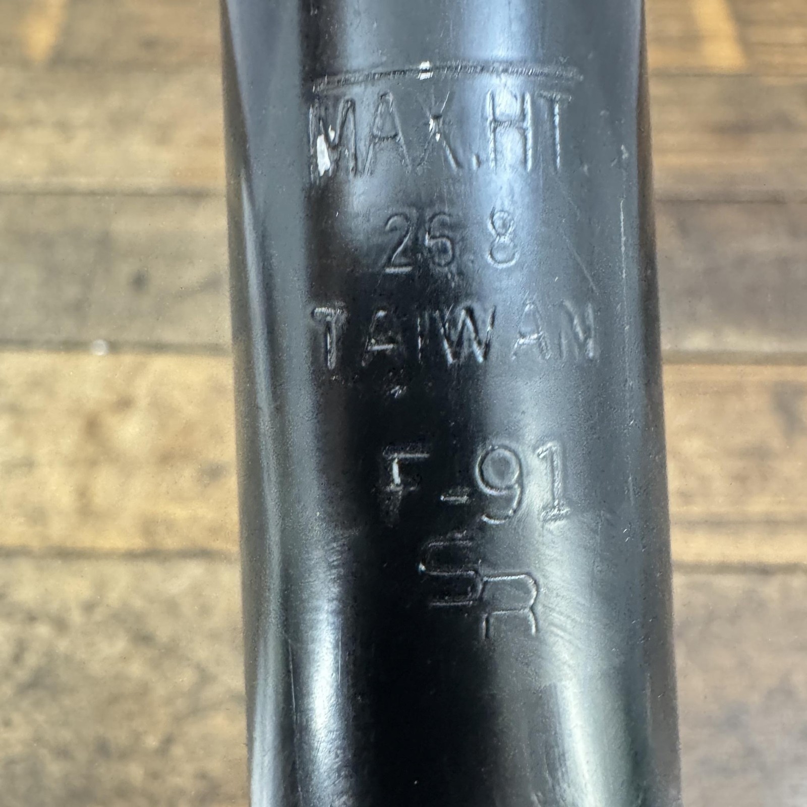 Vintage Sakae TCO Sport Seatpost 26.8 mm Black Alloy Tall Cool One MTB Bike 90s