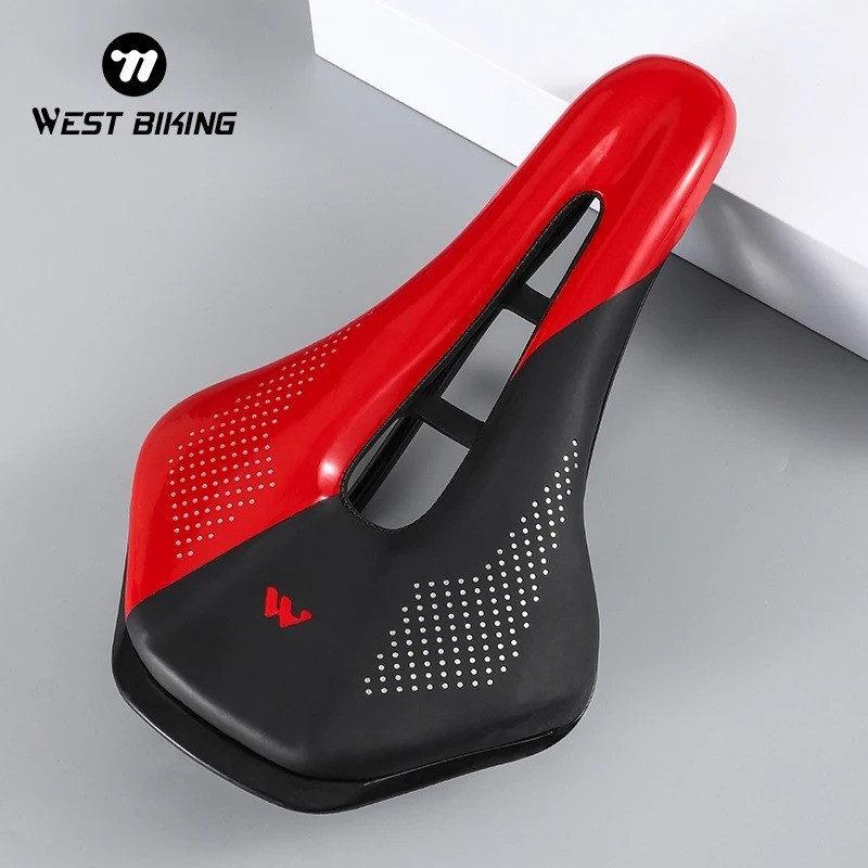 WEST BIKING Ultralight Mountain Bicycle Saddle MTB Short Nose Road Bike Seat