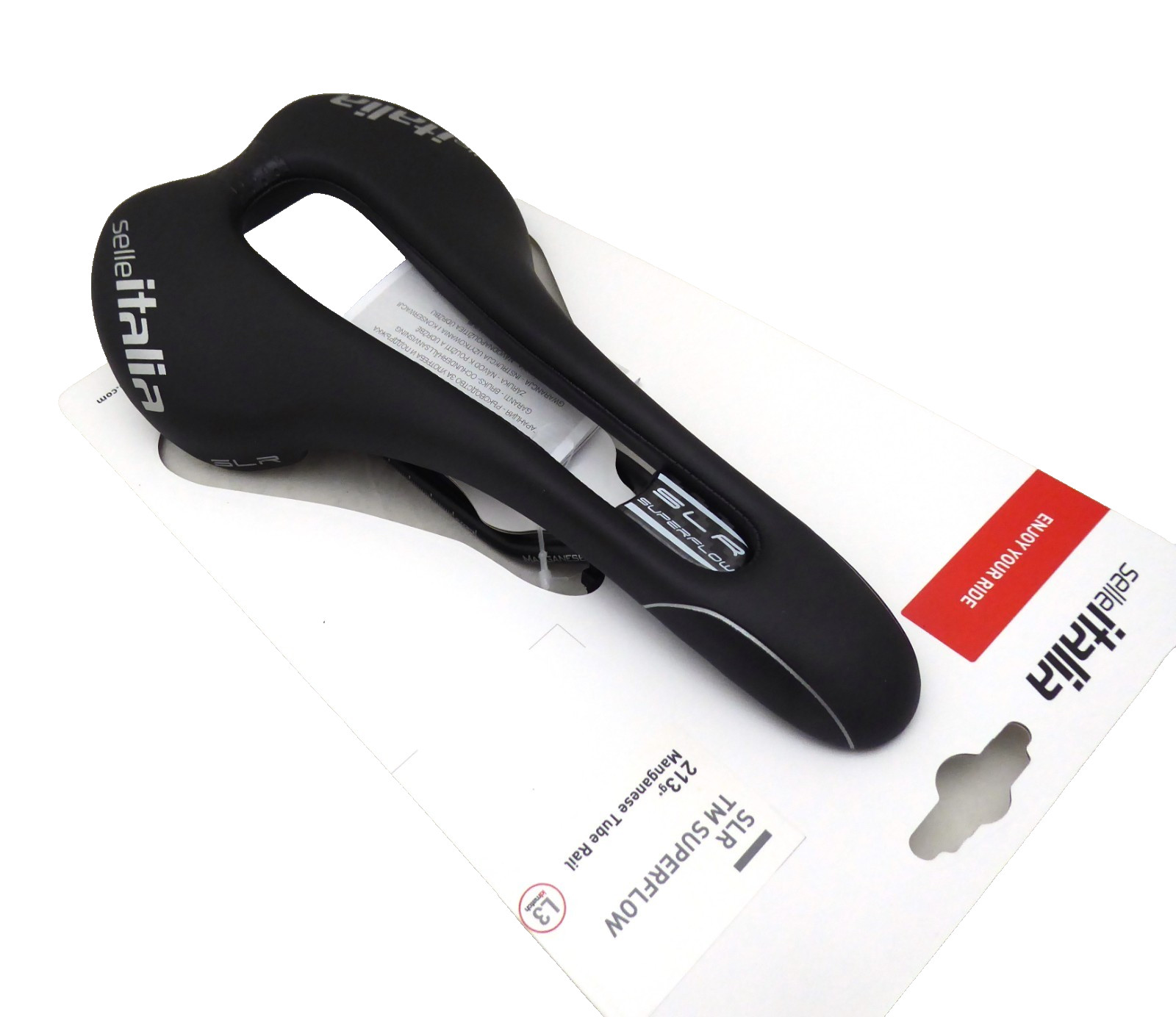 Selle Italia SLR Boost TM Superflow Saddle – Manganese, Black, L3