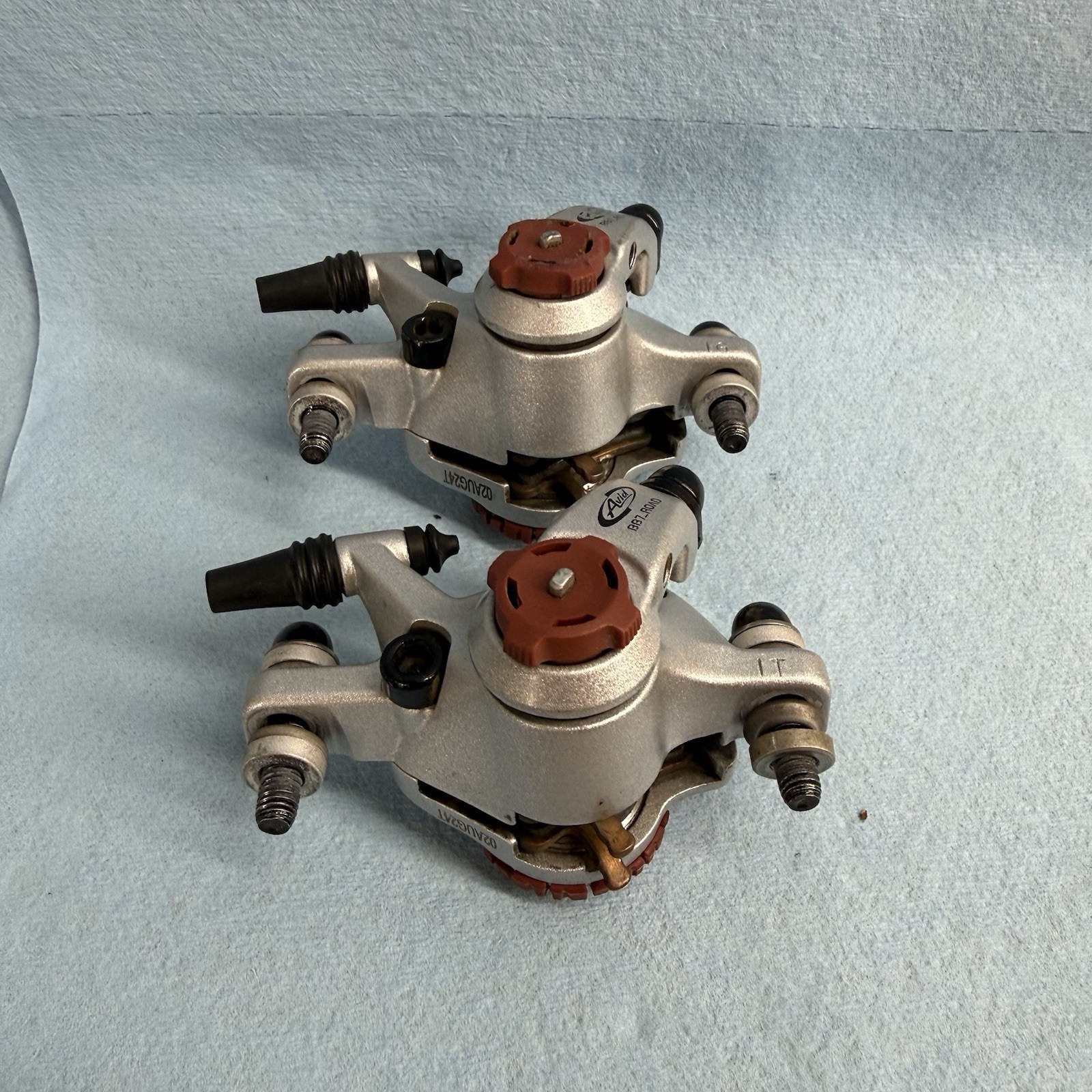 Avid BB7 Road Mechanical Disc Brake Calipers Silver Front Rear Set