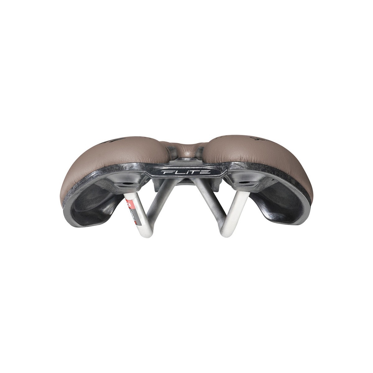 SELLE ITALIA FLITE BOOST GRAVEL – SUPERFLOW – TI 316 RAILS – BROWN GRAVEL SADDLE
