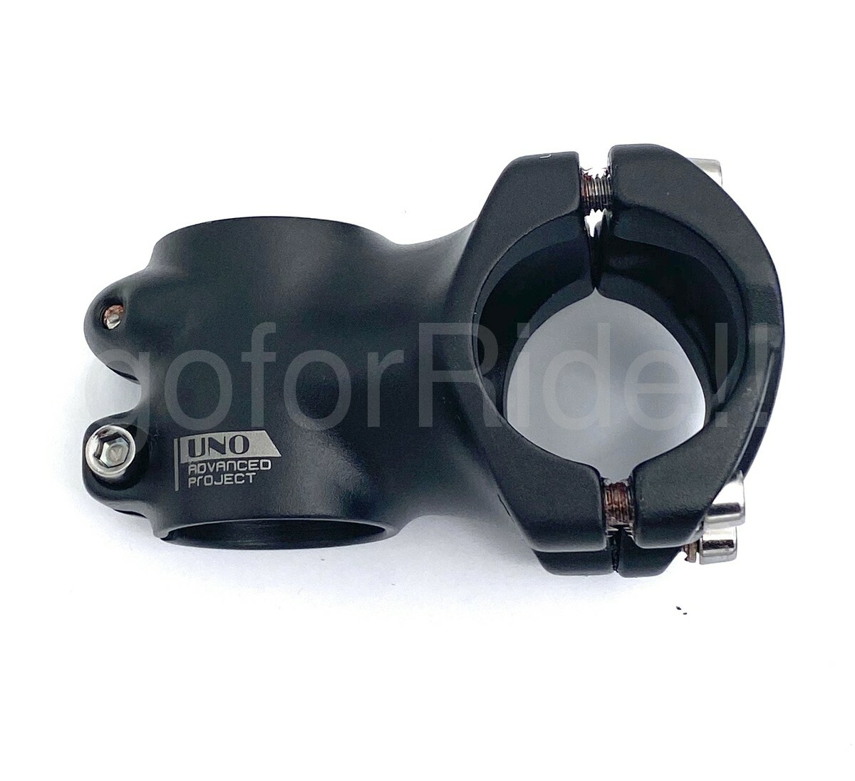 UNO Stem Short Alloy Stem 31.8 X 35/45/55/65mm Black for Road MTB Bike