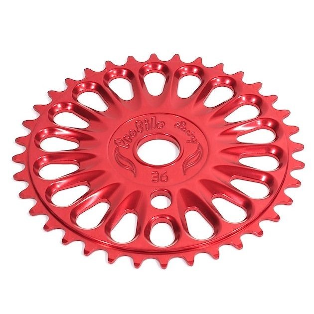 Profile Imperial 6061 Aluminum BMX Sprocket USA Made – Red 33t