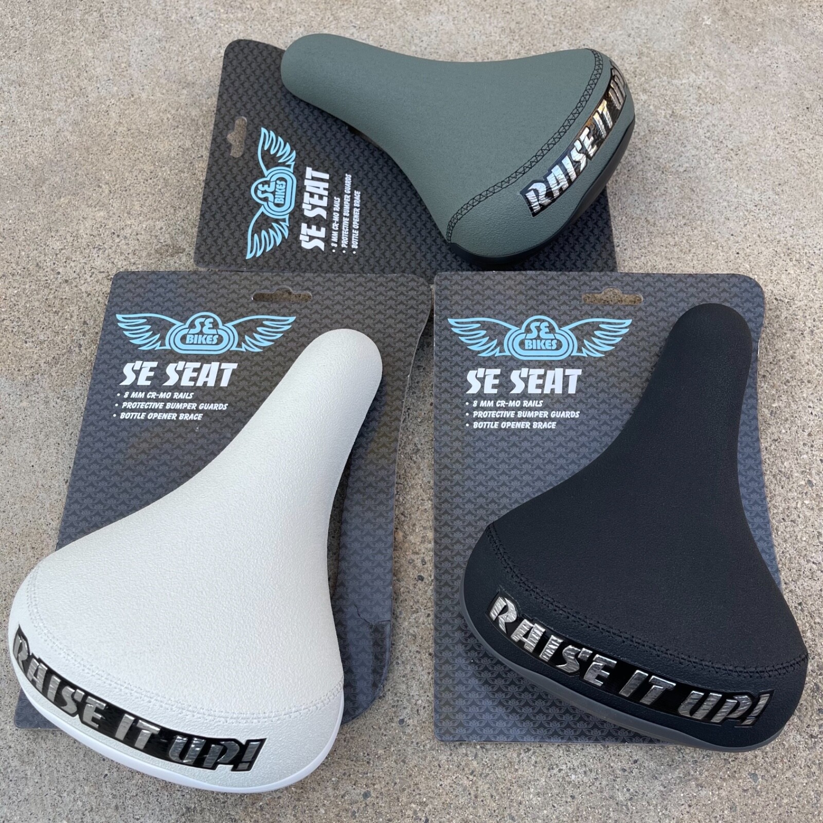 SE RACING RAISE IT UP RAILED SEAT BMX BIKES BIKE SEATS HARO GT REDLINE