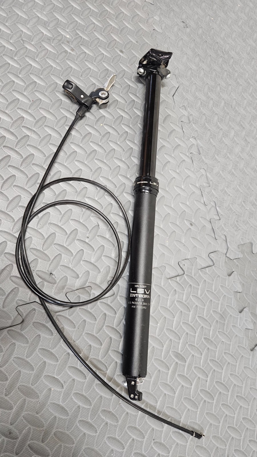 KS Kind Shock LEV Integra Dropper Seatpost 31.6 x 175mm with lever