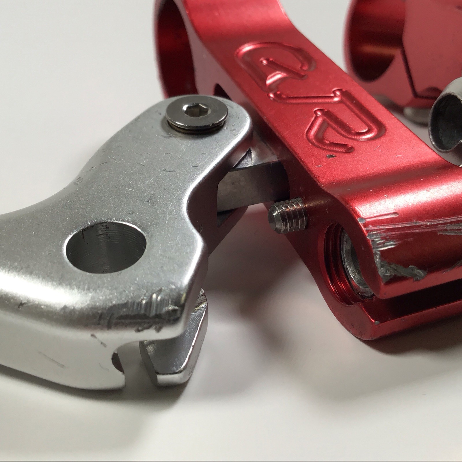 Gravity Research Power Plant Brake Lever Set Cantilever Red Vintage MTB Grafton