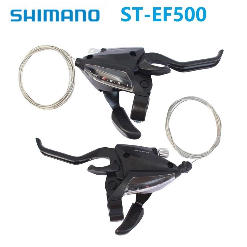 SHIMANO ST-EF500 3 7 8 Speed Bicycle Shifter Set Brake Lever Fit EF51 MTB Bike