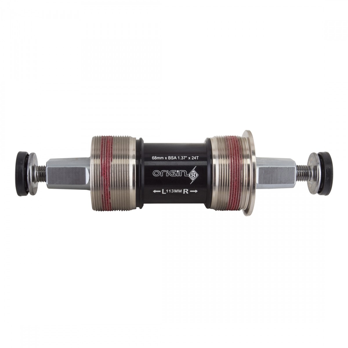 Origin8 TorqLite Square Taper JIS Sealed Bearings BSA 68×113.5mm Bottom Bracket