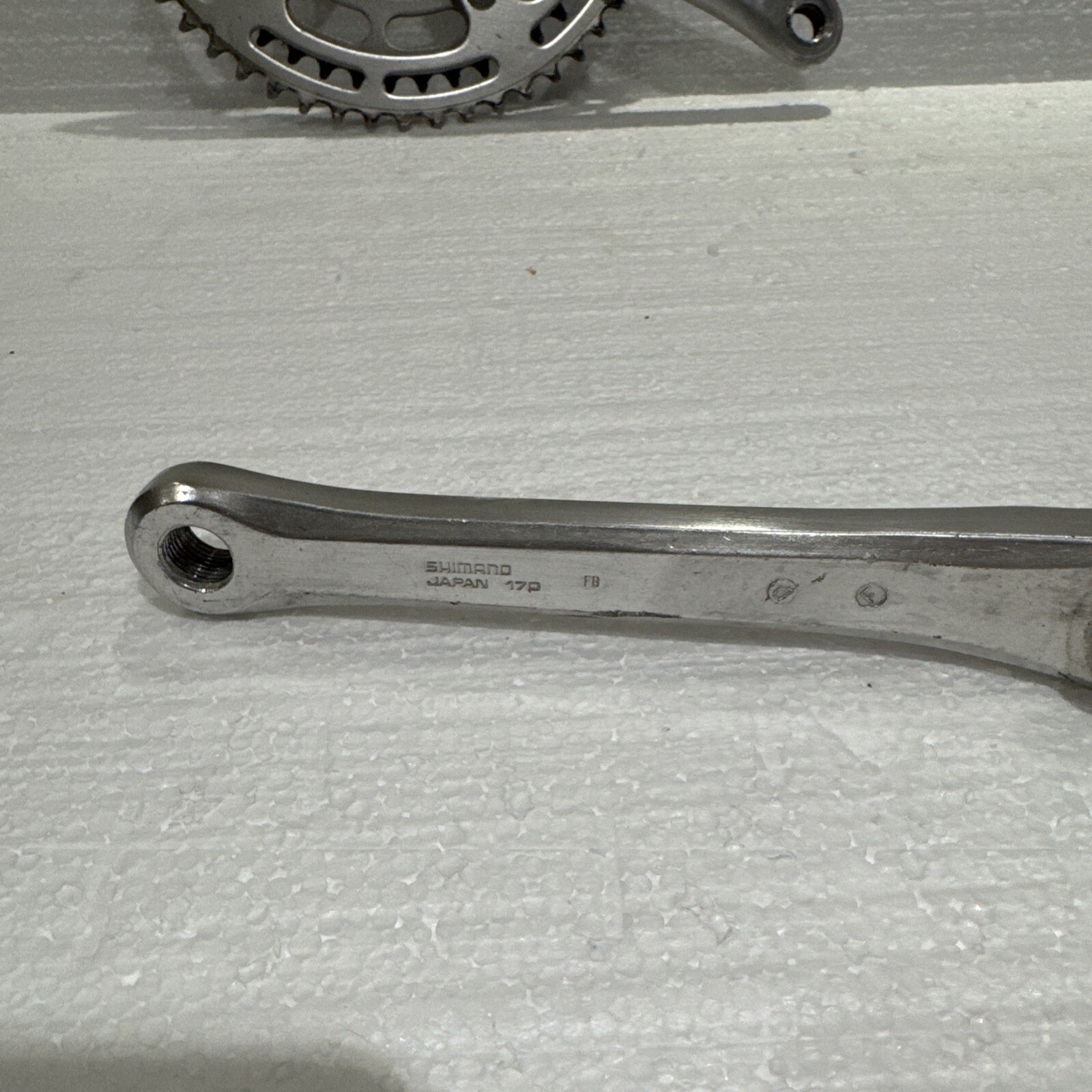 Vintage Shimano 600 Arabesque Crank Set 170mm 52/44