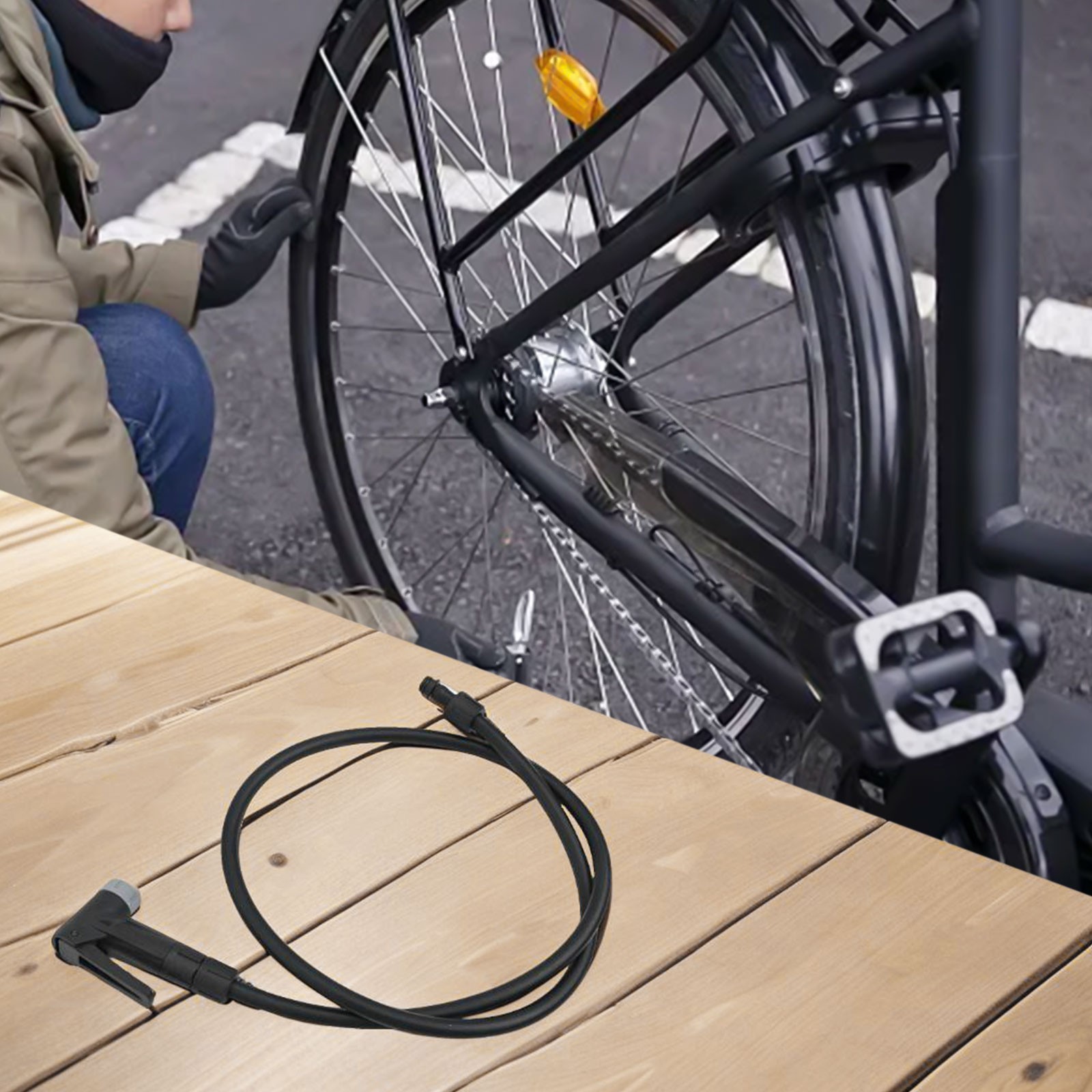 Bicycle Pump Accessory Smart Mouth Inflator Head for Enhanced Performance