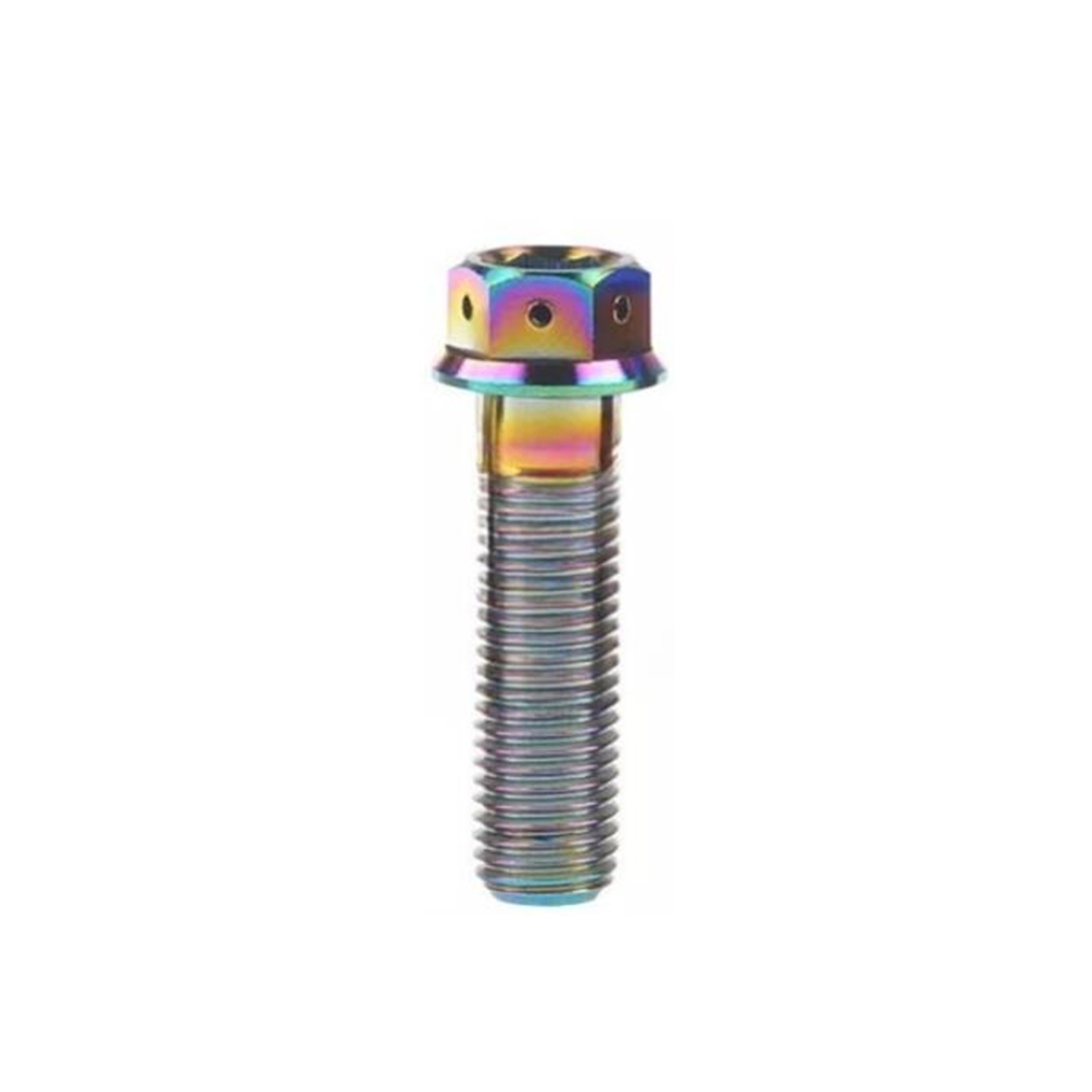 Titanium Drilled Hex Head Flange Bolt M6*10/12/15/20/25/30/35/40/45/50/55-70mm