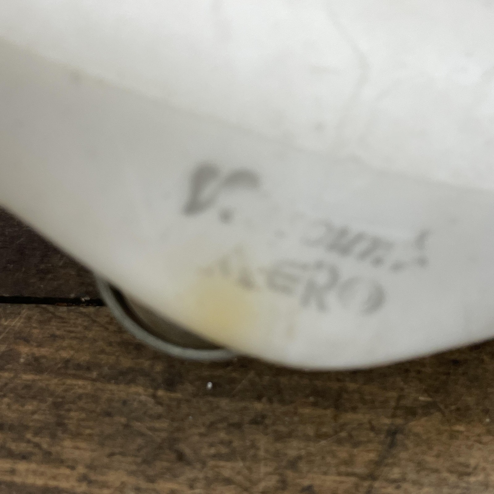 Vintage Viscount BMX Mini Aero Bicycle Saddle Seat White Pit Bike H292 1980s