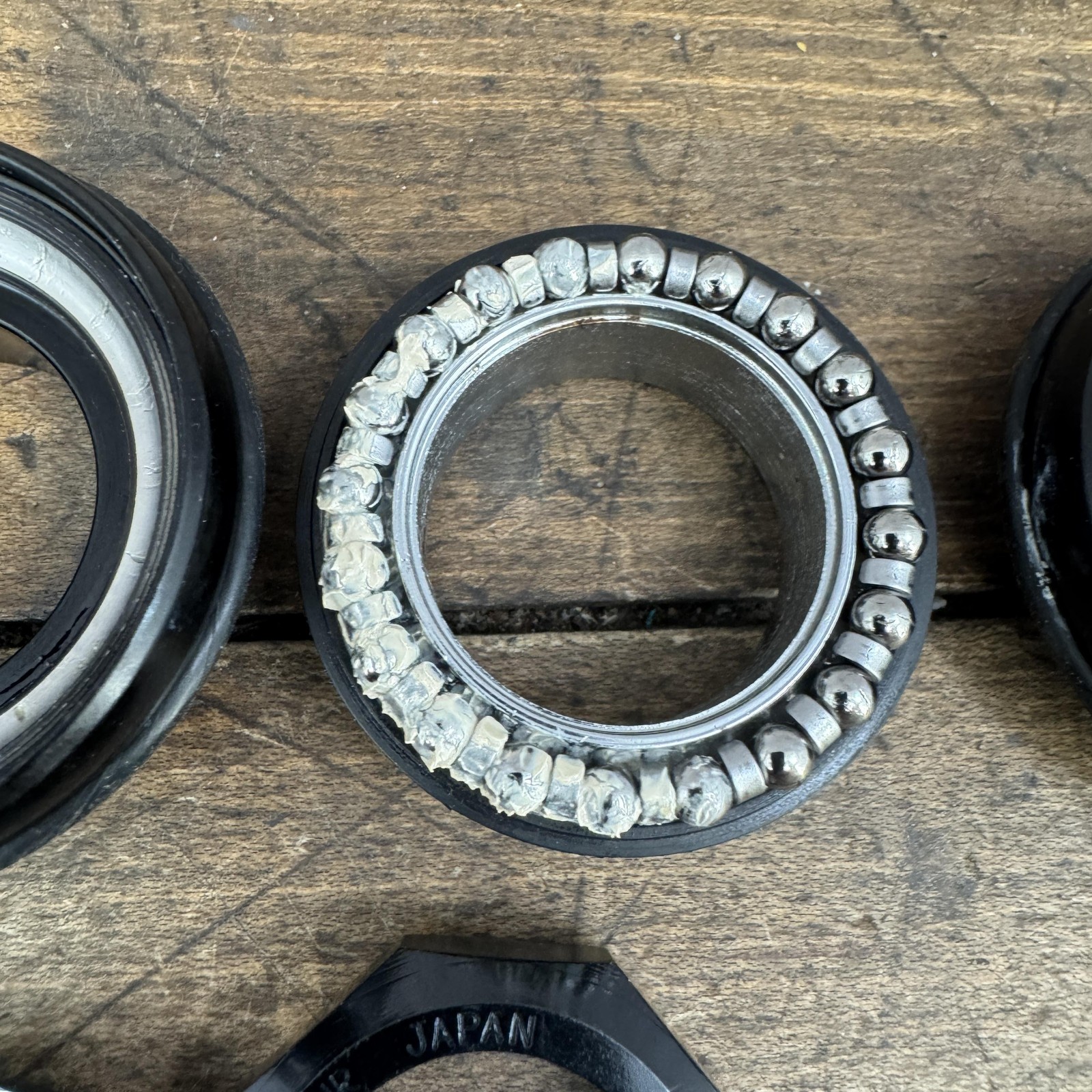 Vintage Suntour XC Pro 1 Inch Threaded Headset 30.3 26.4 Black WTB Japan MTB