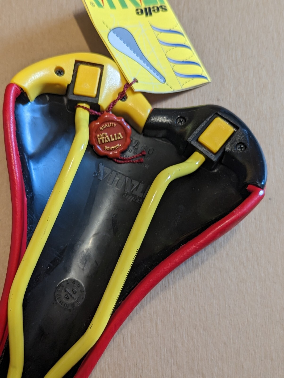 Selle Italia Turbomatic Jan Ullrich Signature edition NOS vintage collectable