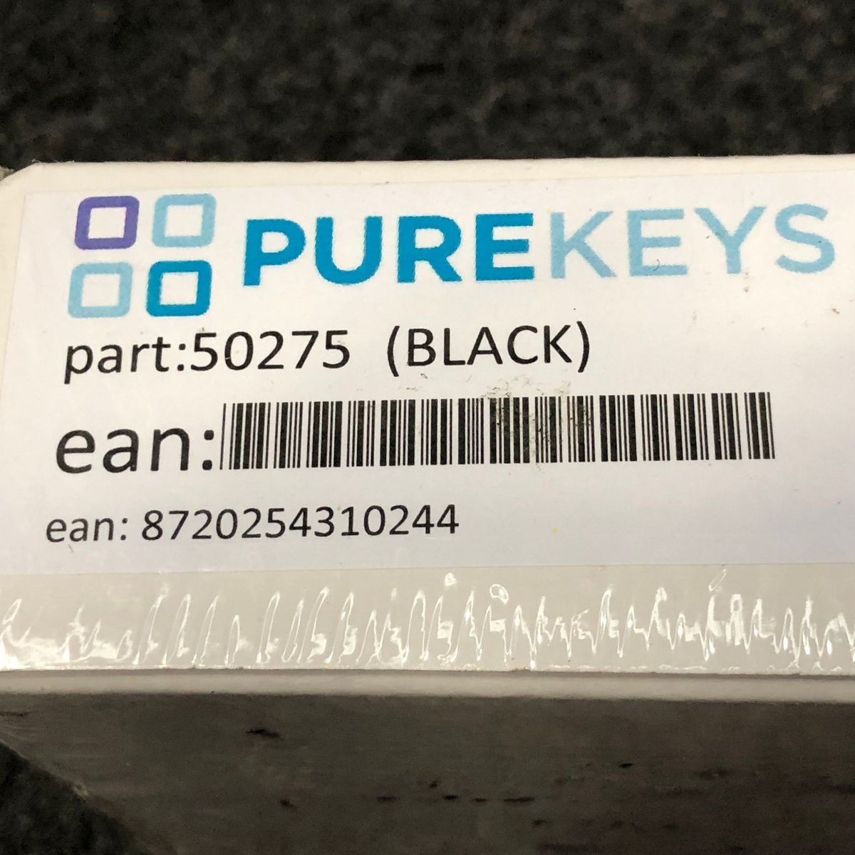 PUREKEYS Wireless Medical Mouse, Touch Scroll, Silicone Cover, Black