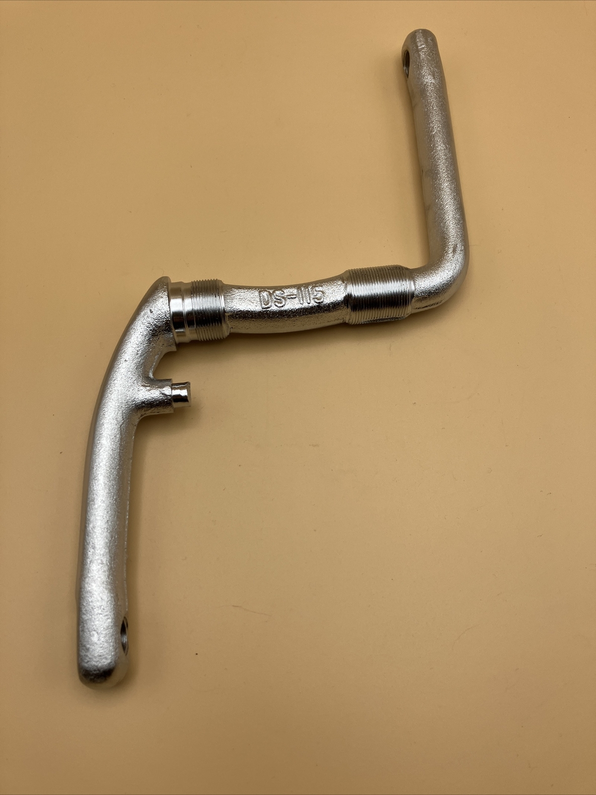 One Piece Crank 4.5 Inch 120mm Silver