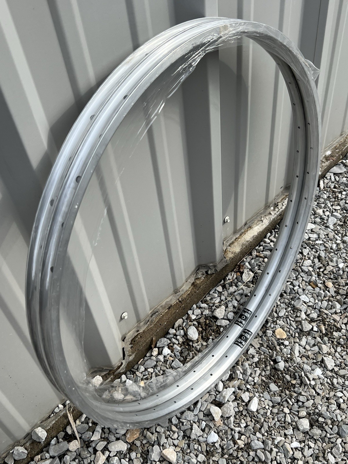 Velocity NoBS Rims 700c 36h Pair Mill Finish Touring Road Gravel CX Atlas