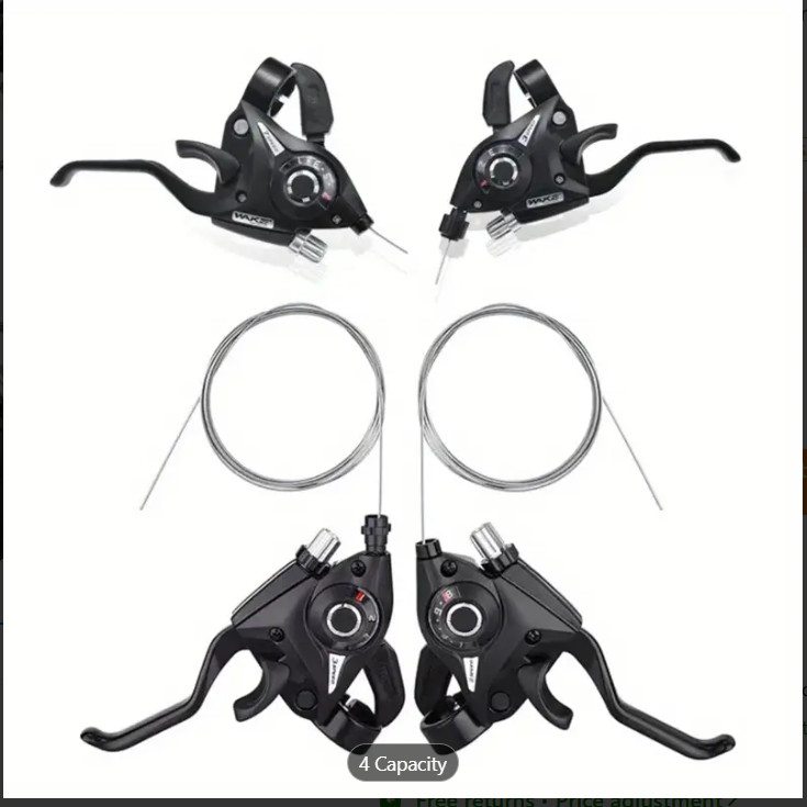 1pcs New bike shifters Shimano ST-EF51 7 speed single shifter Included