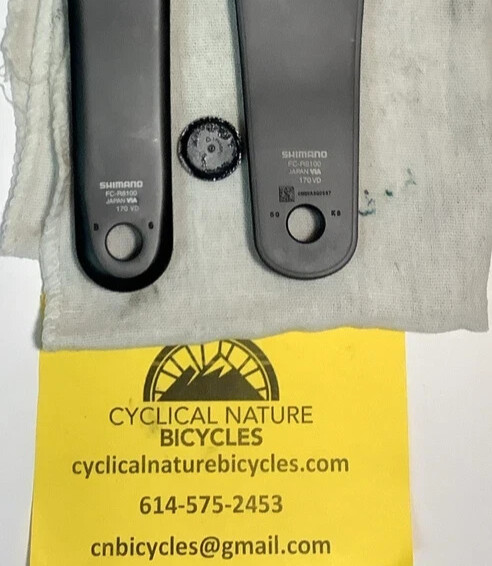Shimano Ultegra FC-R8100 12-spd crankset & BB, chainrings not included
