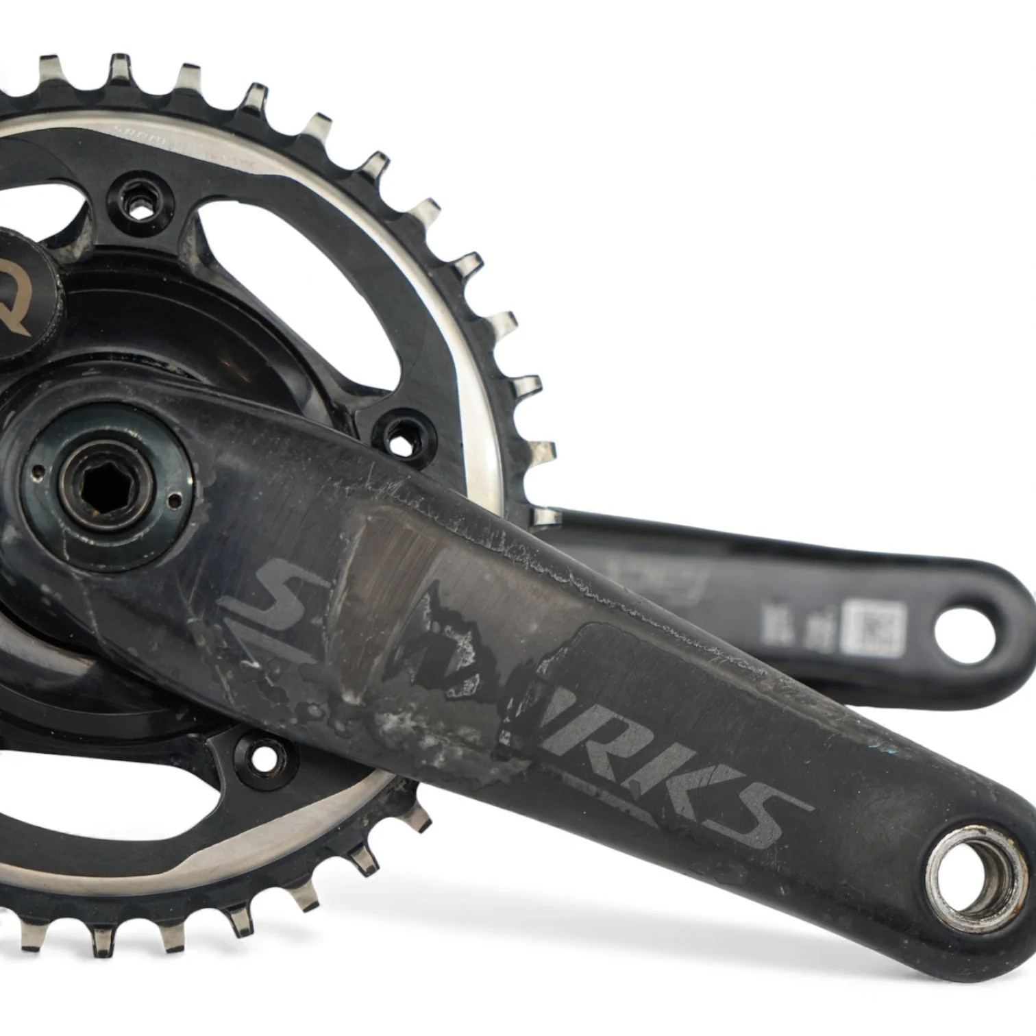 Specialized S-Works Quarq D-Zero Power Meter Crankset 170mm 40T Size FACT Carbon