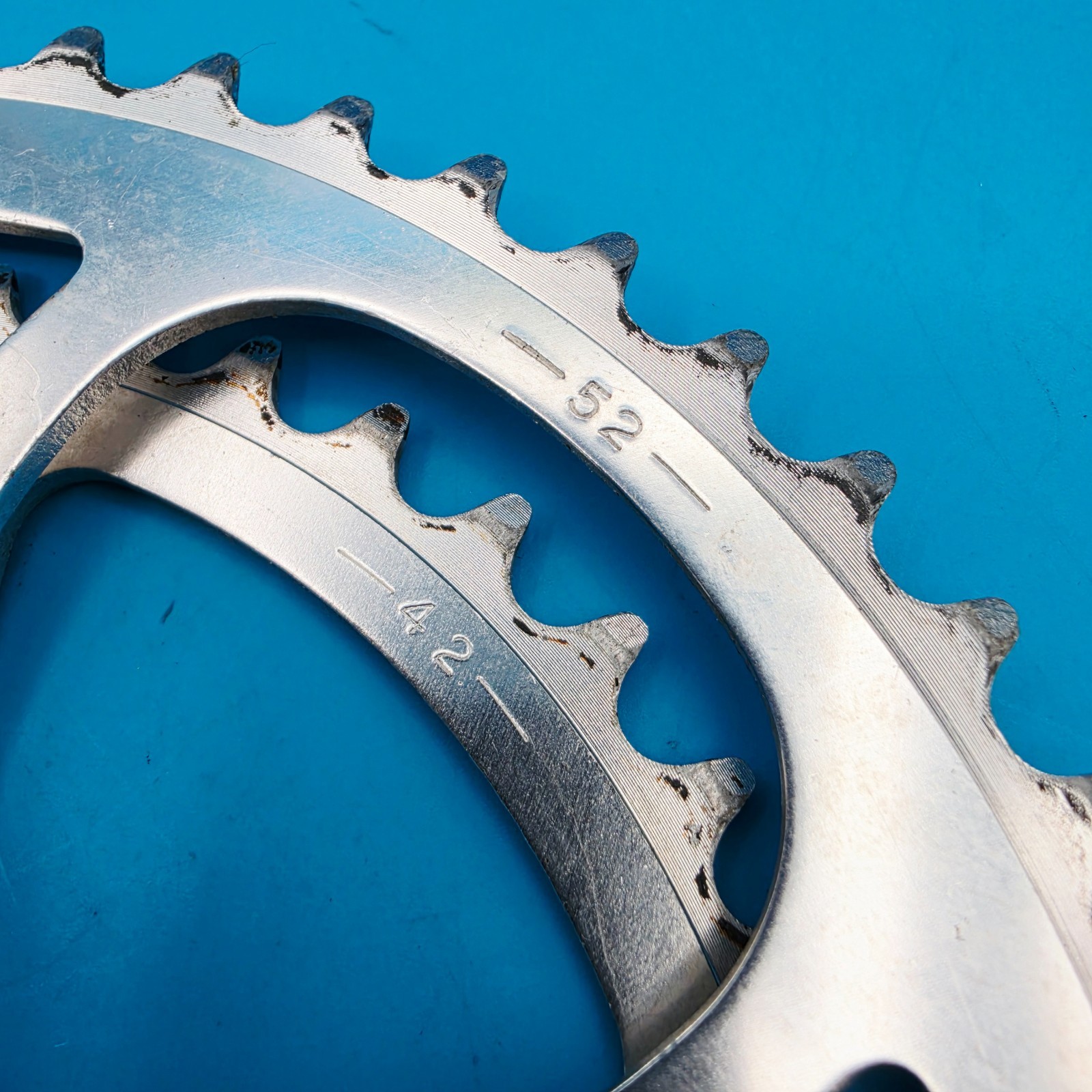 SR Signature Square Taper Double Crankset 170mm 52/42t 110 BCD 5 Bolt Japan f29