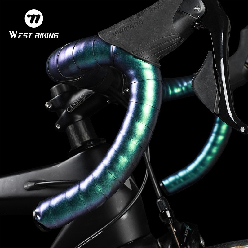 WEST BIKING Reflective Road Bike Bicycle Handlebar Tape Cycling Handle Bar Tape