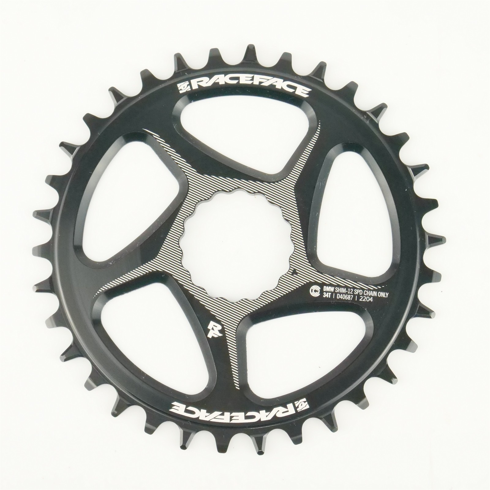 Race Face Wide 34t Chainring Shimano 12 Speed Direct Mount Cinch 55mm Aluminum