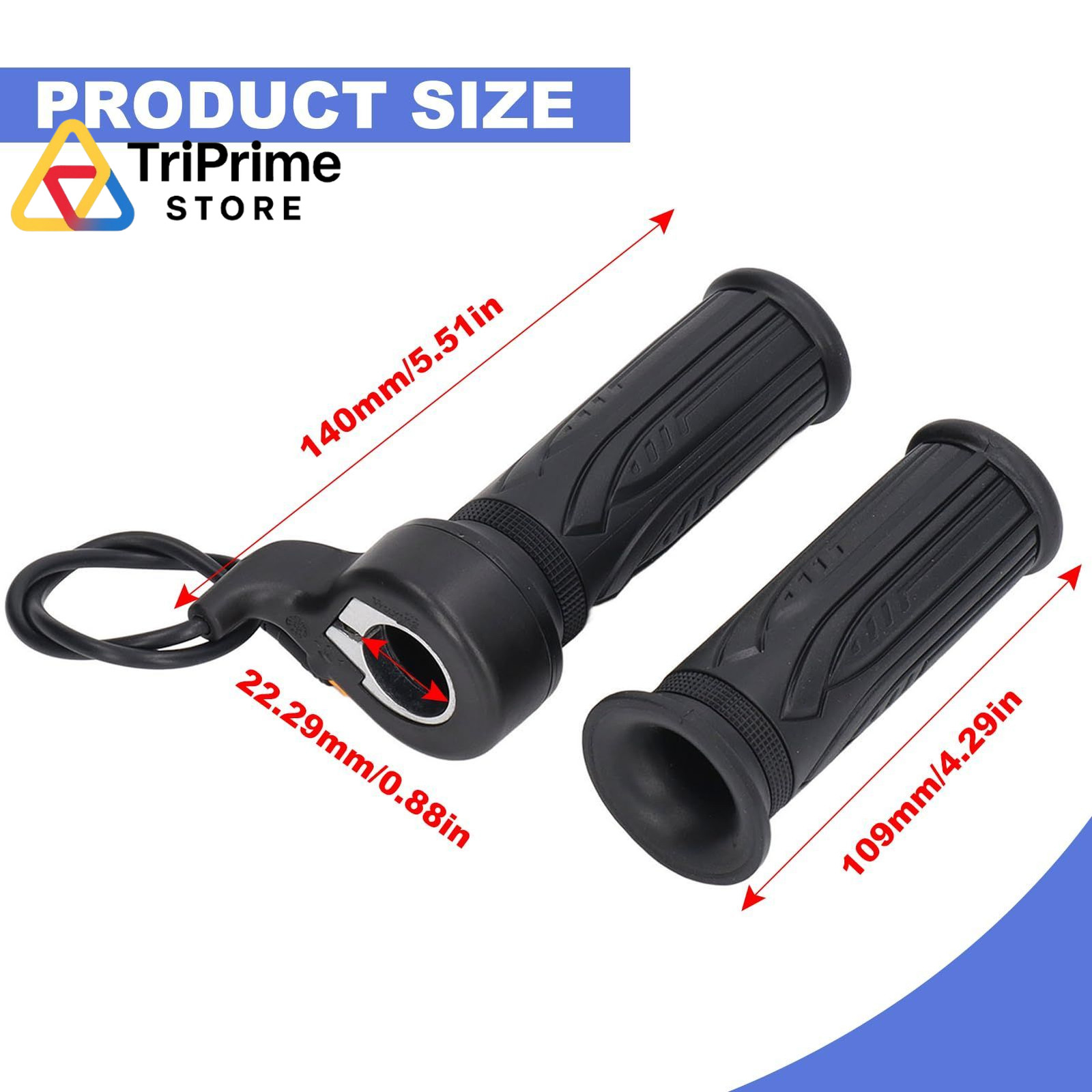 Topyond 20X Full Twist 0.9 inches (diameter), 5.4 (length), Black