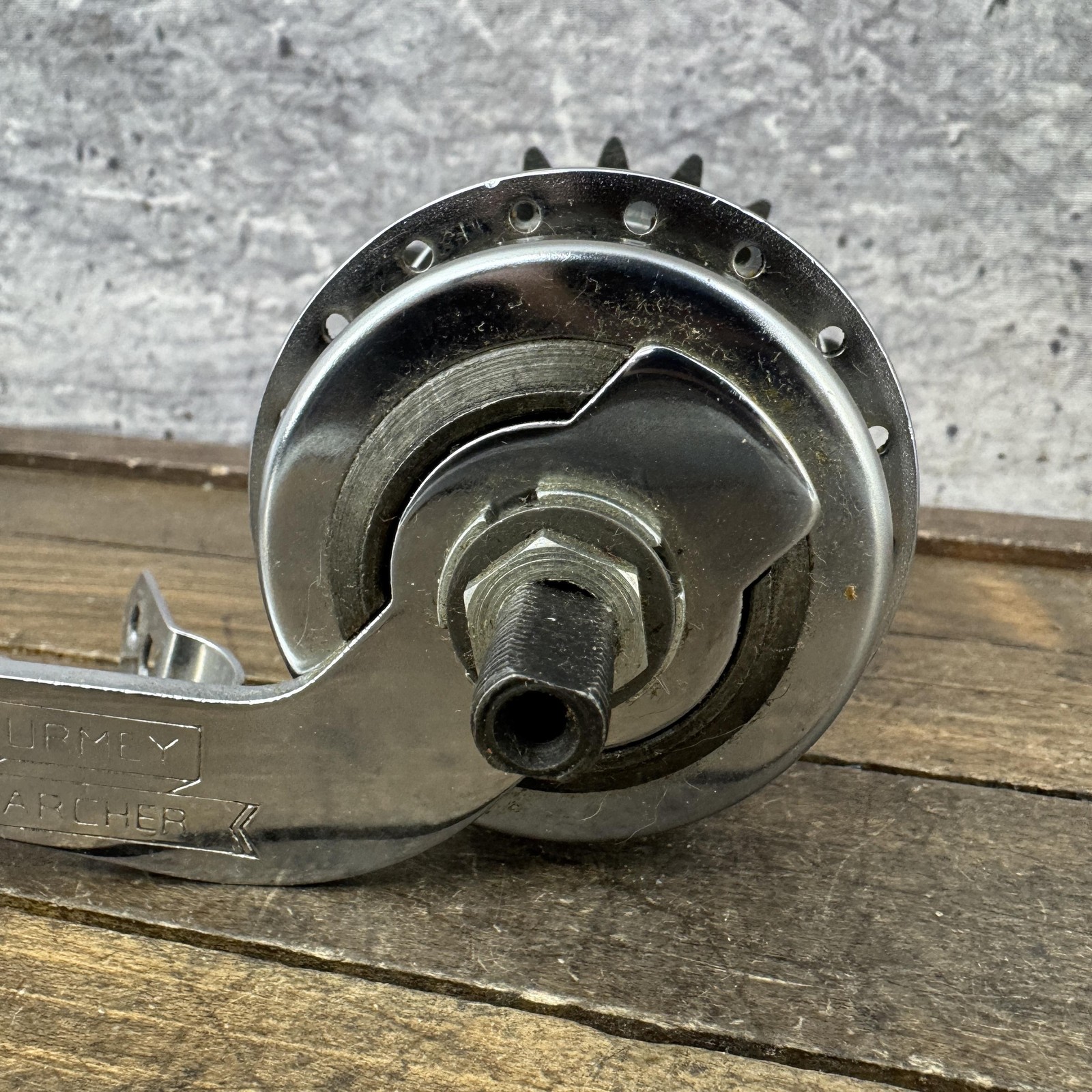 Vintage Sturmey Archer S3C 3 Speed Rear Hub Coaster Brake 36H Nutted England