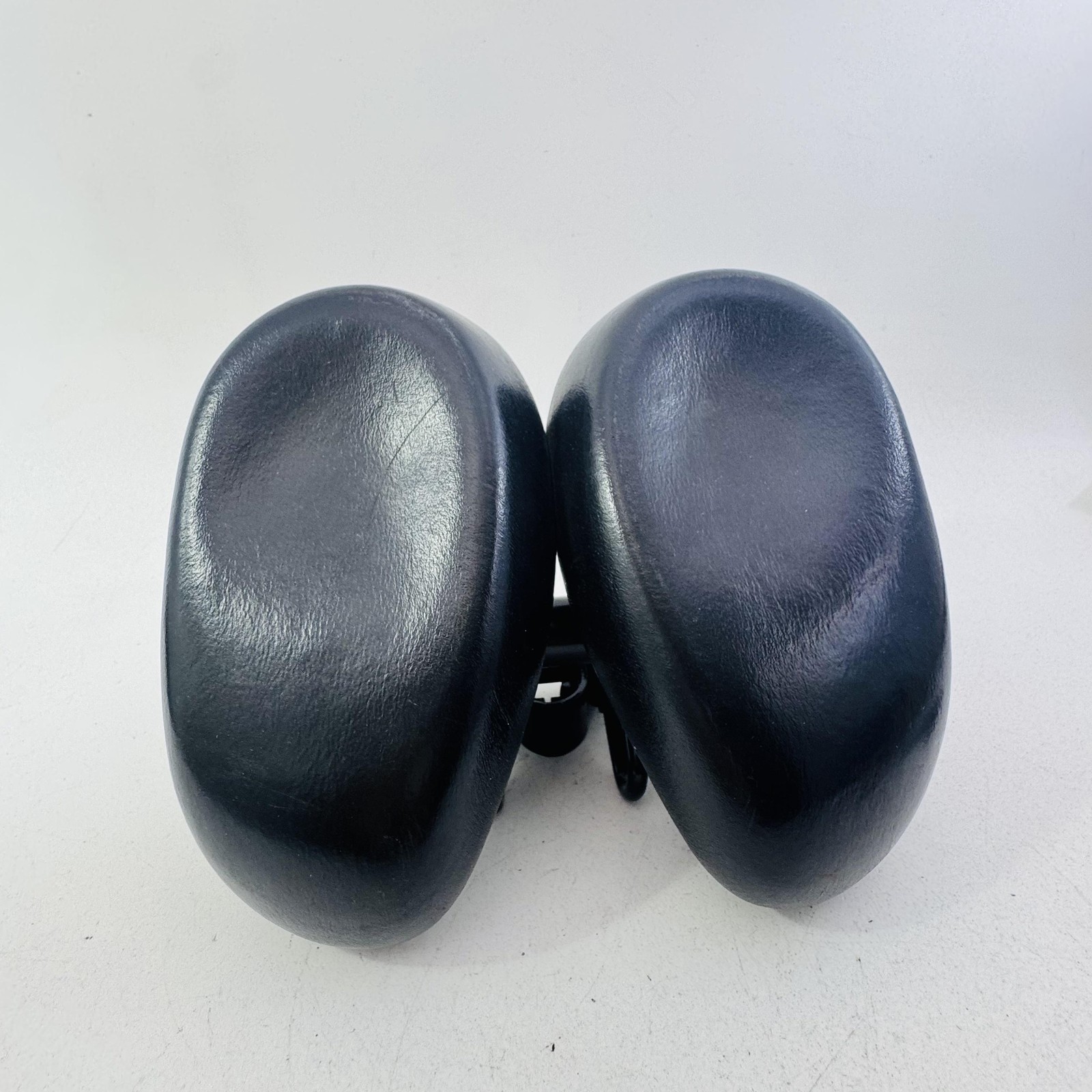 SYSEAT Noseless Bike Saddle Seat Black Dual Pad Comfort Road MTB Hybrid A66