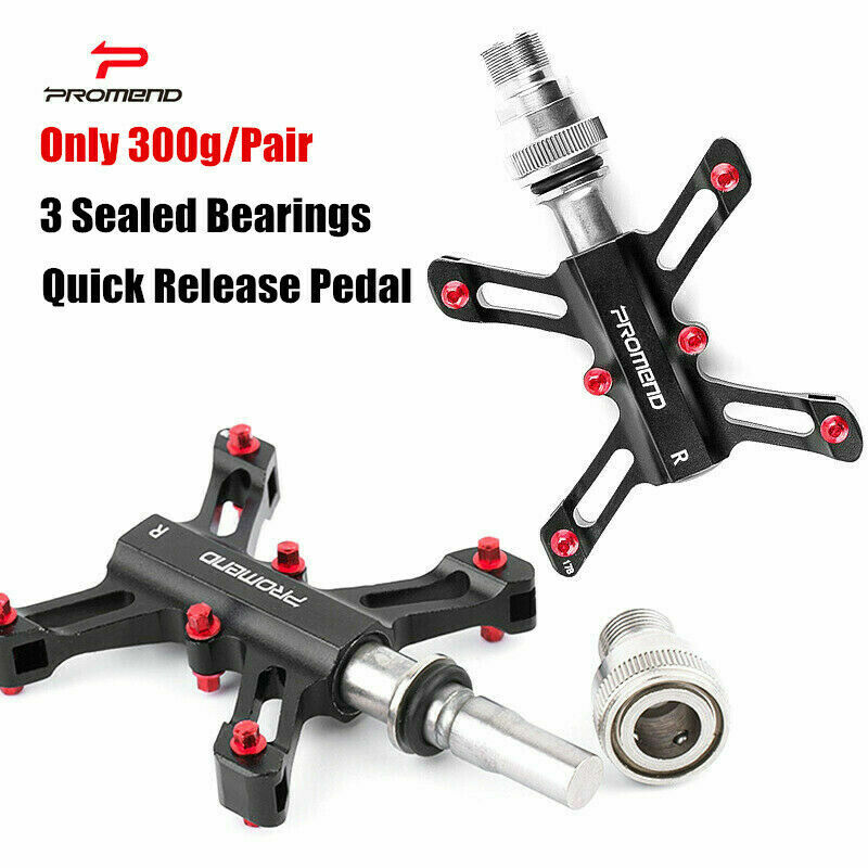 Promend MTB Road Bicycle Pedals Quick Release for Brompton 3Sixty Folding Bike