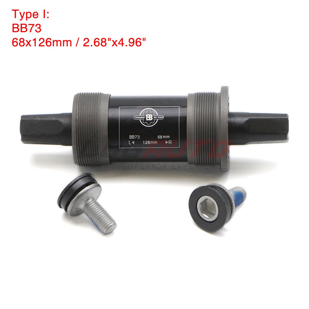 Bicycle Bottom Bracket Square Taper Sealed Bearing Bike 68mm 80mm 100mm Crank BB