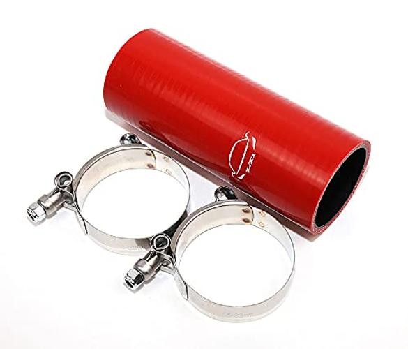 6Length High Performance 4-Ply Reinforced 2.25″ ID Straight Coupler Silicone