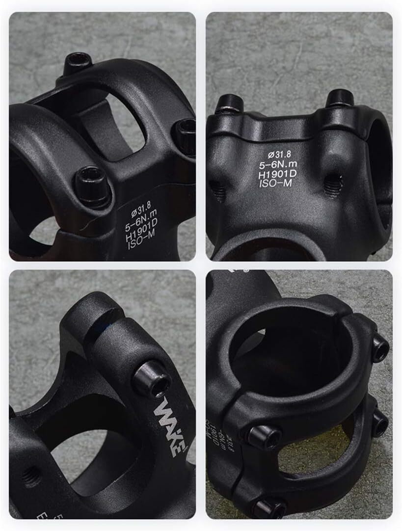 MTB Stem Mountain Bike Stem 31.8 40Mm 3 Degree Short Handlebar Stem for Most Bic